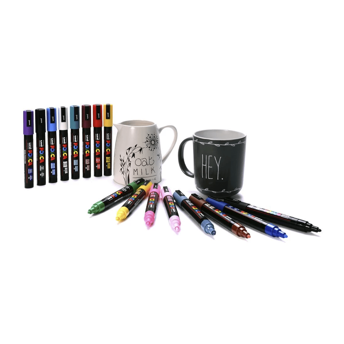 8 POSCA PC 3M Paint Marker Black, 8 of 8