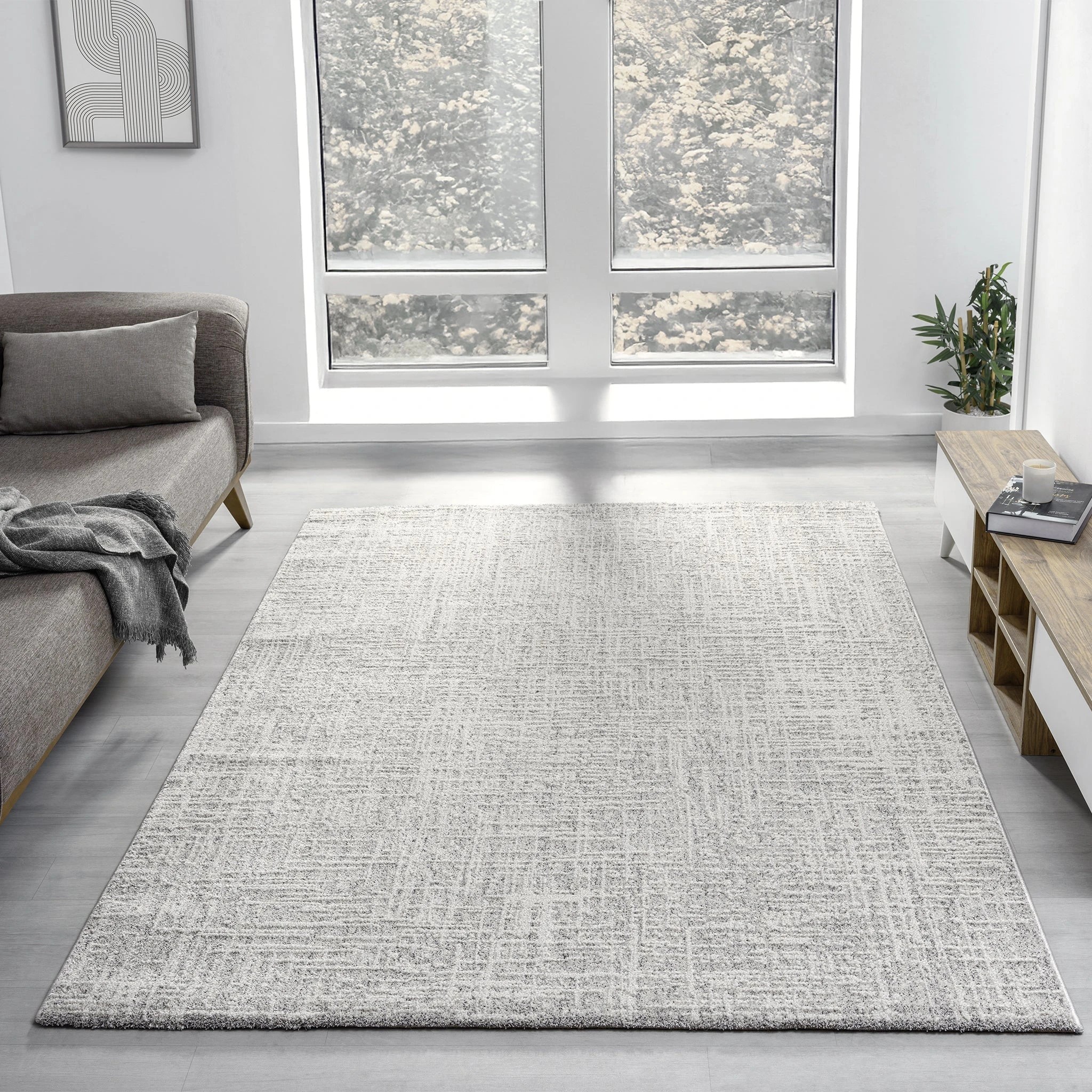 2 La Grace Home Galvin Premium Rug - 200x290cm - Linen, 2 of 10
