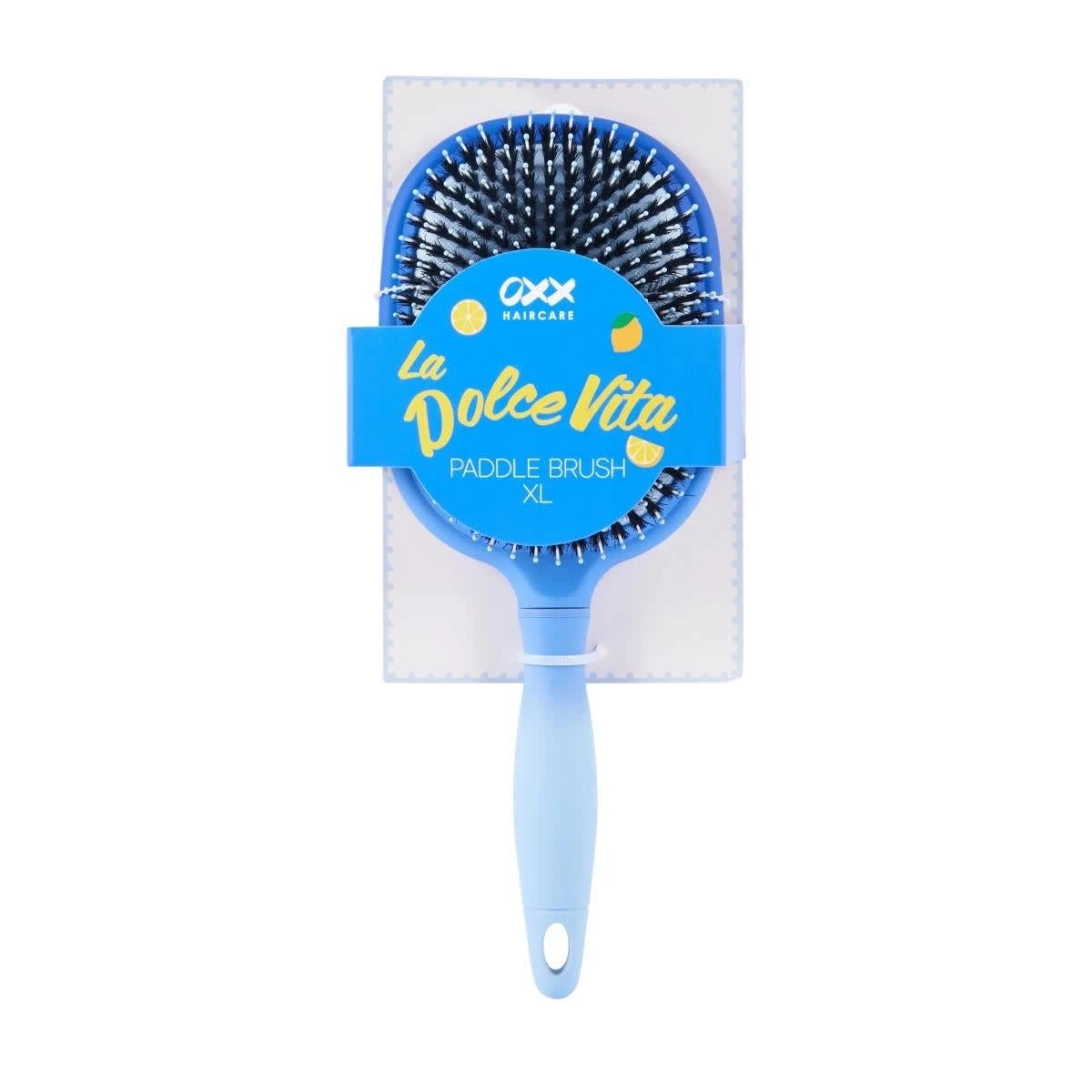 4 OXX Haircare La Dolce Vita Extra Large Paddle Brush - Blue, 4 of 4