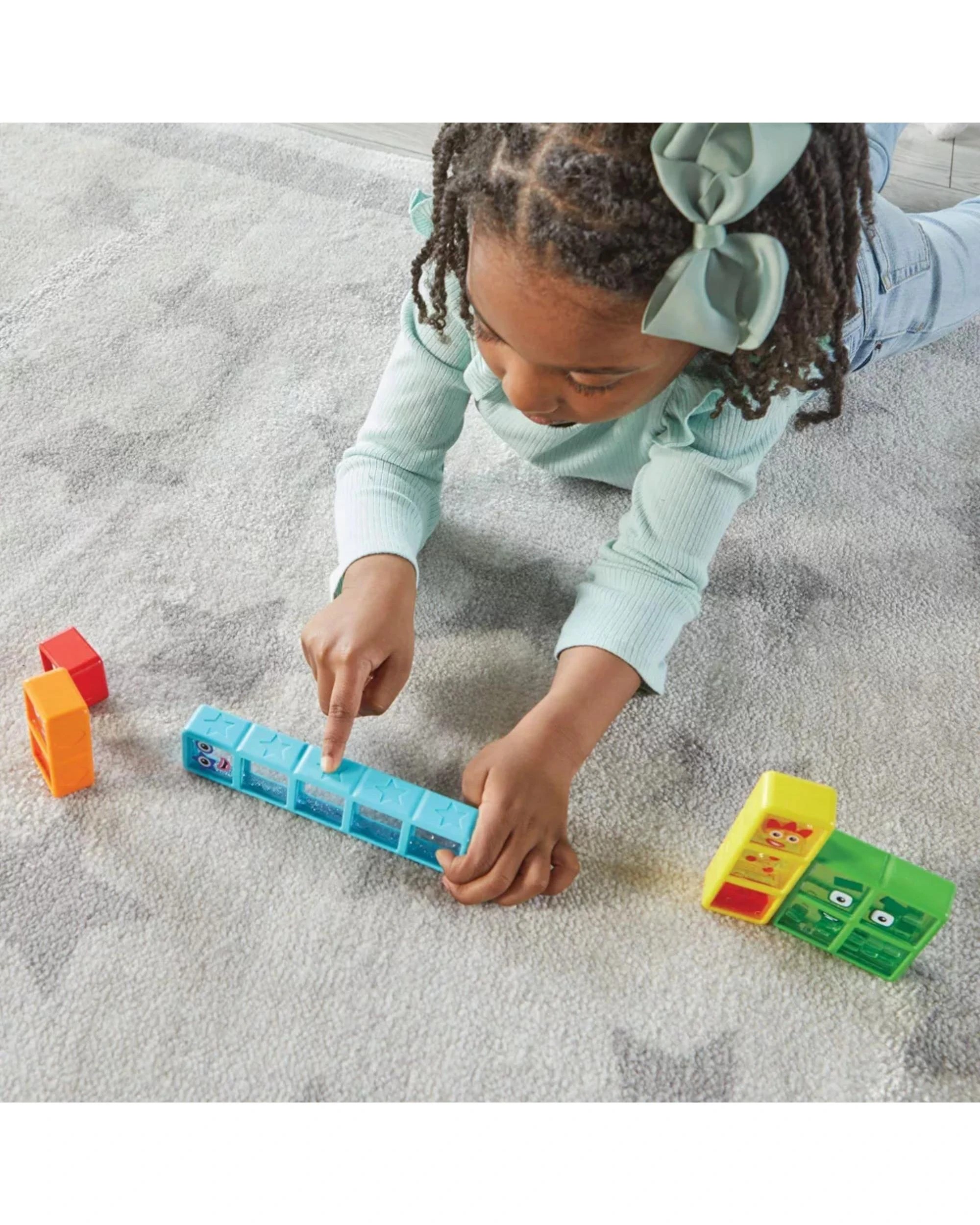 4 Numberblocks One to Five Sensory Bottles Set, 4 of 4