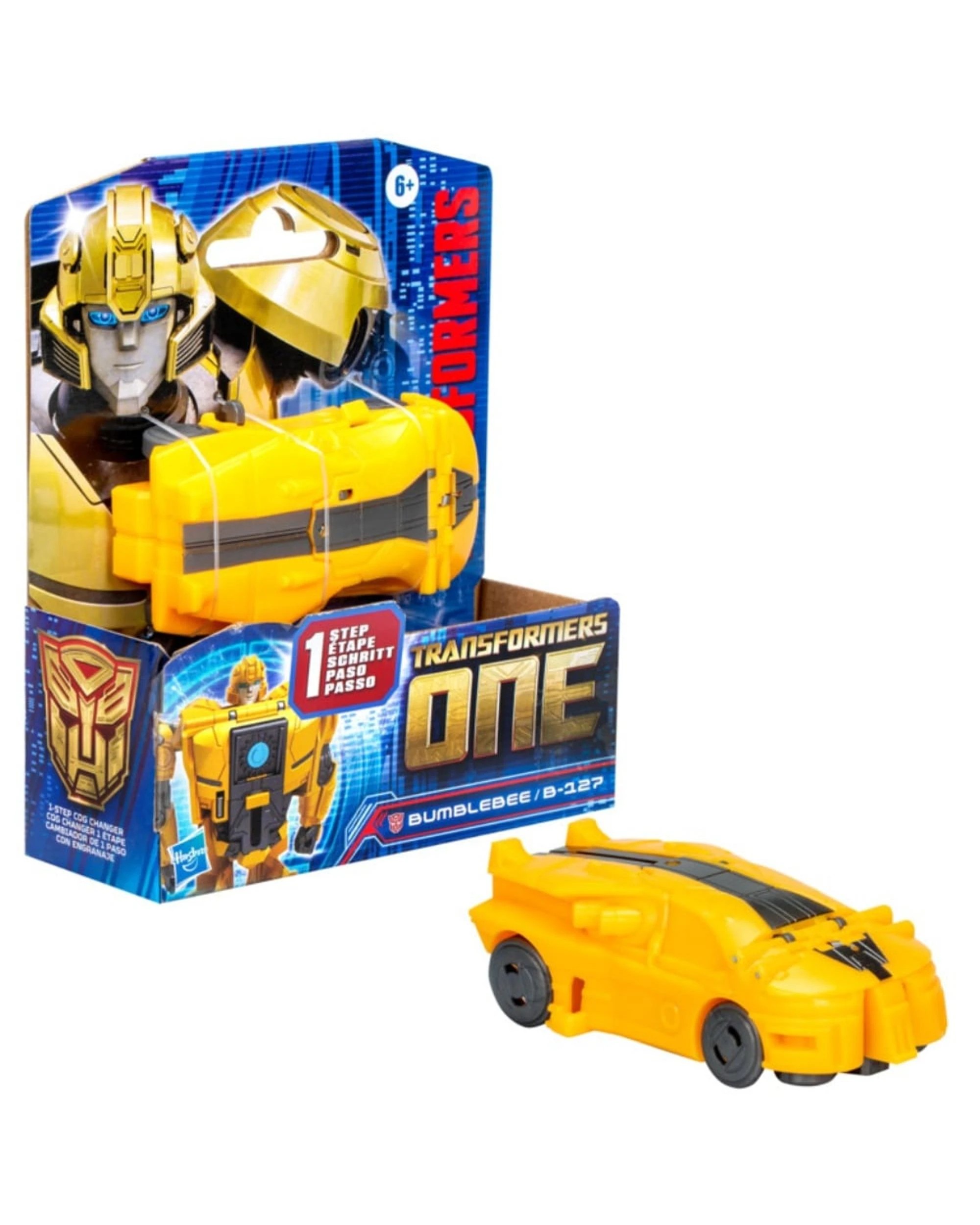 2 Transformers One Cog Changer Bumblebee B-127 Action Figure, 2 of 3