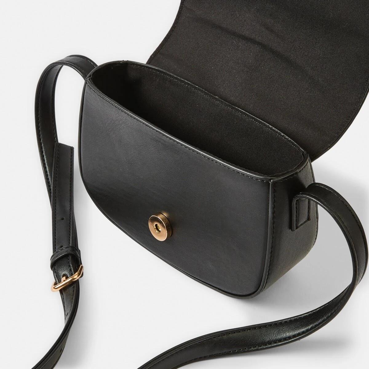 4 Crossbody Bag Black, 4 of 5