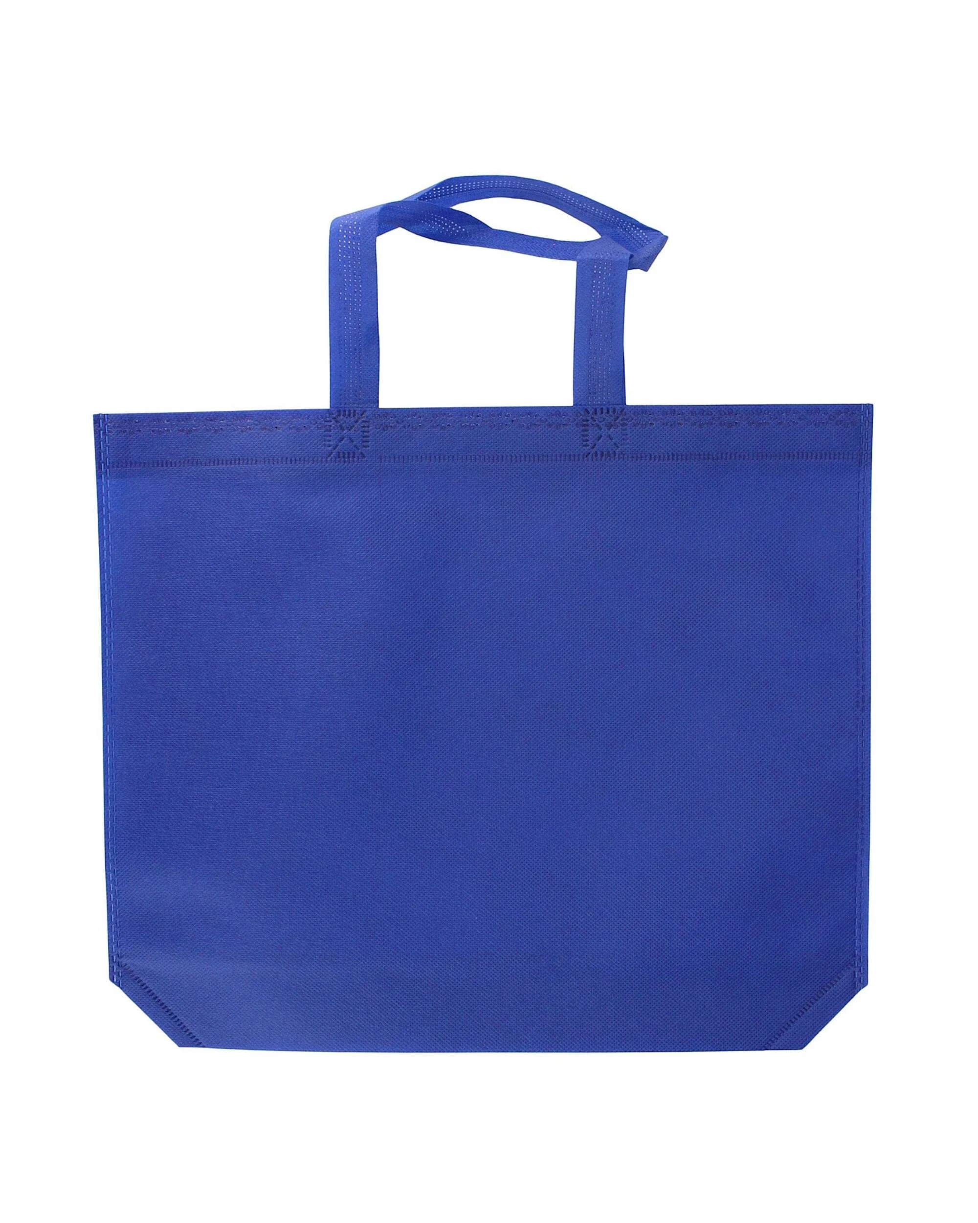 1 Party Maker Royal Tote Bags Medium Pack of 12 - Blue, 1 of 3