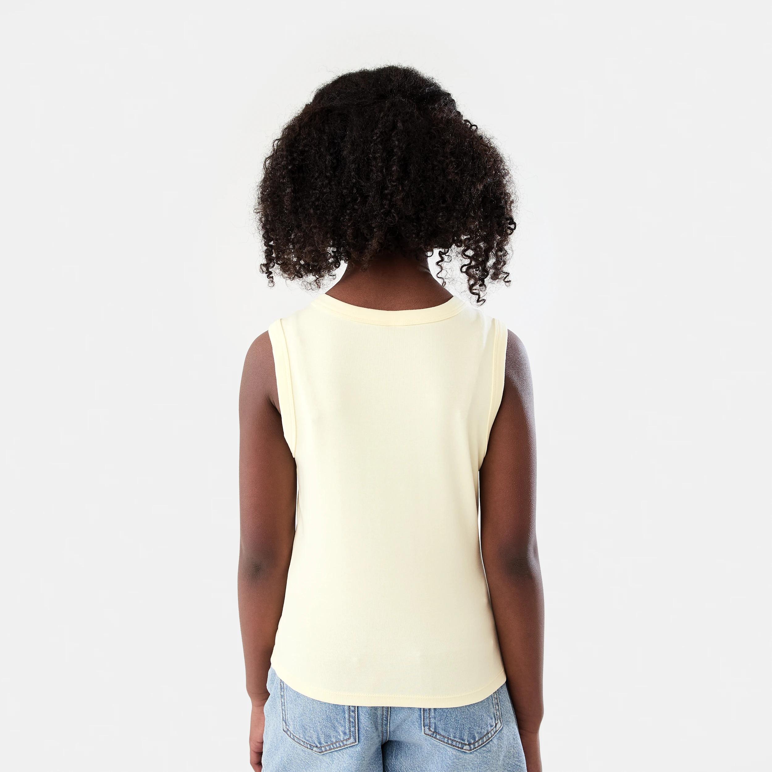 2 Button Through Rib Tank Sorbet Yel, 2 of 7