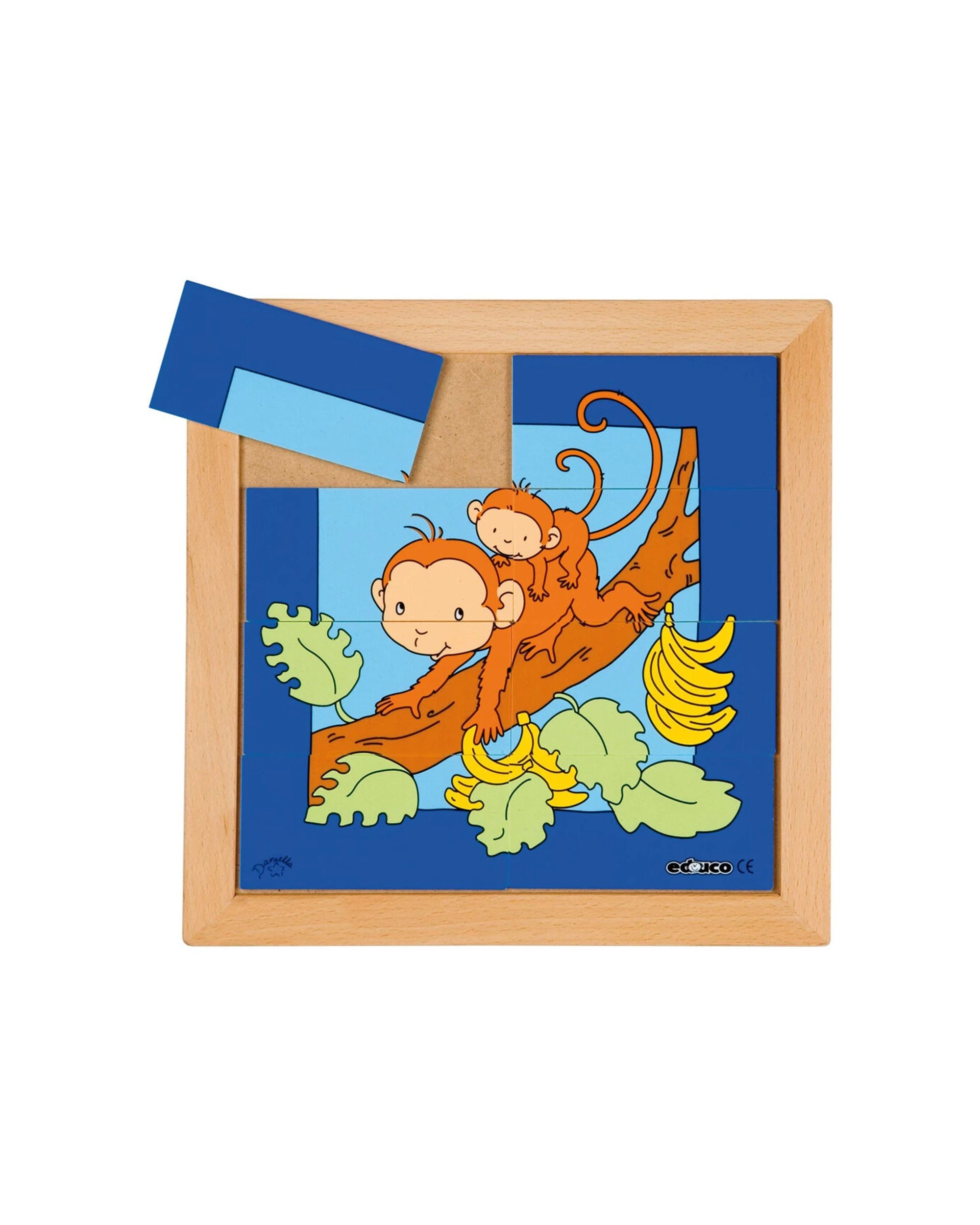 3 EDUCO 6Pc Mother And Child Puzzle Educational Animal Puzzle Kids Puzzle - Multi, 3 of 3