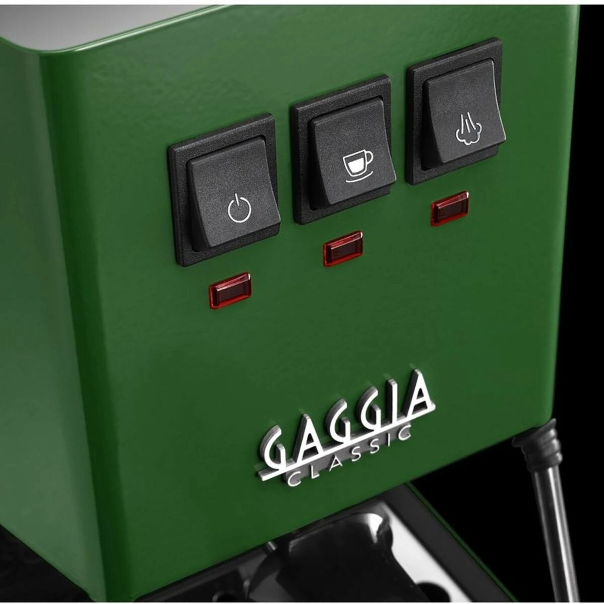 5 Gaggia Classic E24 Coffee Machine Green, 5 of 5