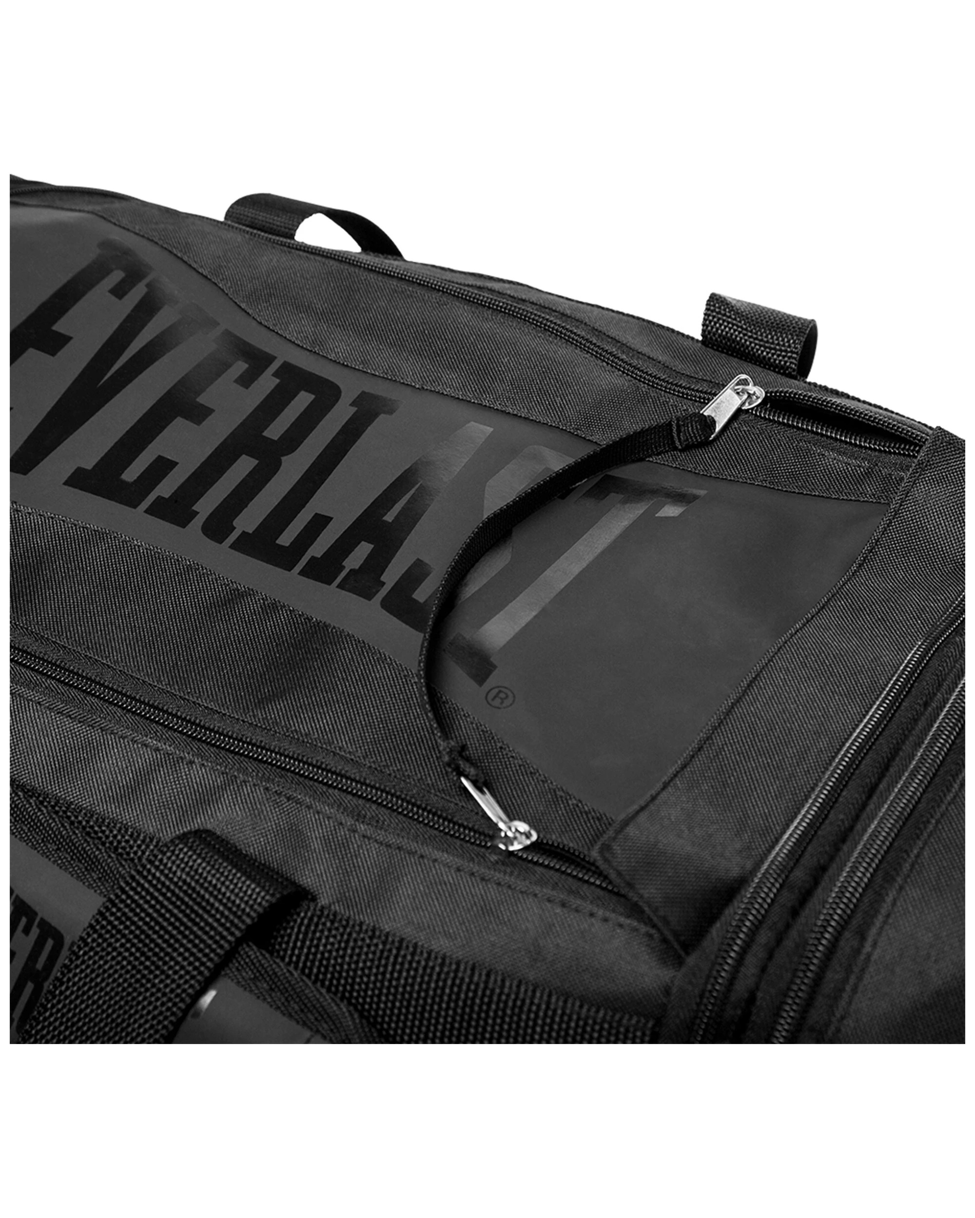 5 Everlast Contender Hybrid Duffel Bag Convertible To Backpack Ventilated - Black, 5 of 6