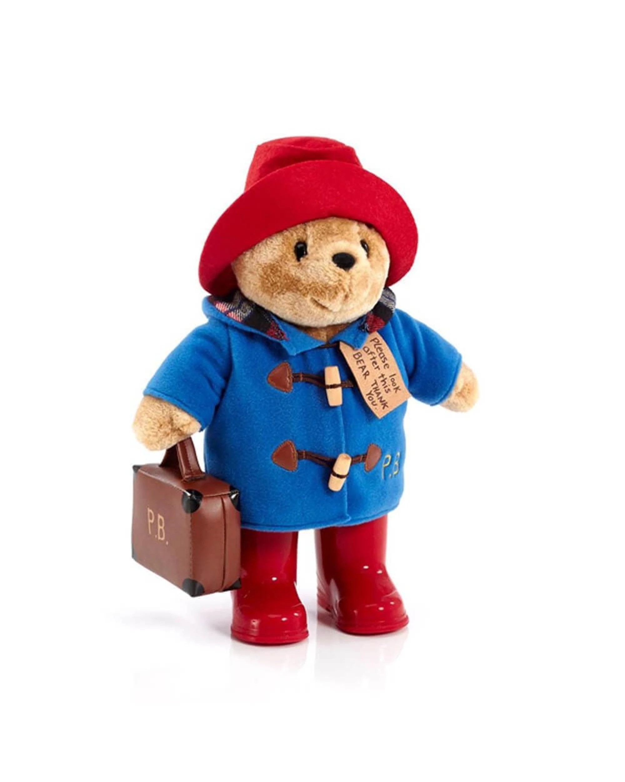 2 Paddington Bear with Boots, Embroidered Coat and Suitcase Large Plush, 2 of 7