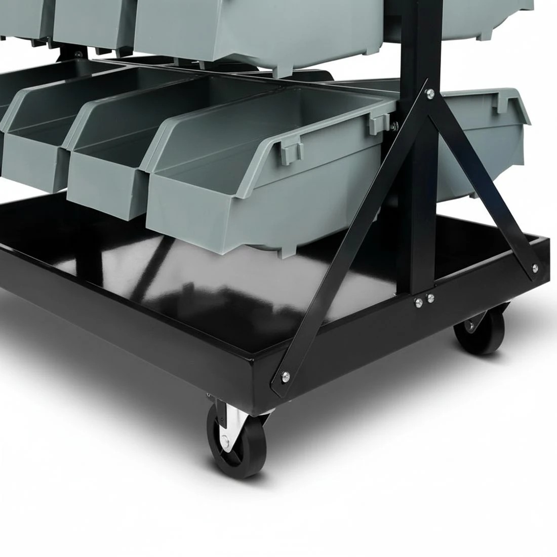 7 Giantz 90 Storage Bin Rack Stand Double-sided - Multi, 7 of 9