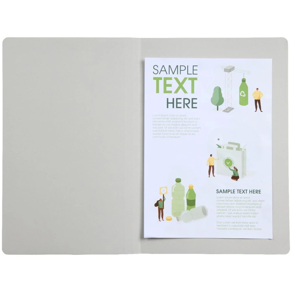 3 Otto 2-Tone Manila Folders Foolscap Assorted 10 Pack, 3 of 4