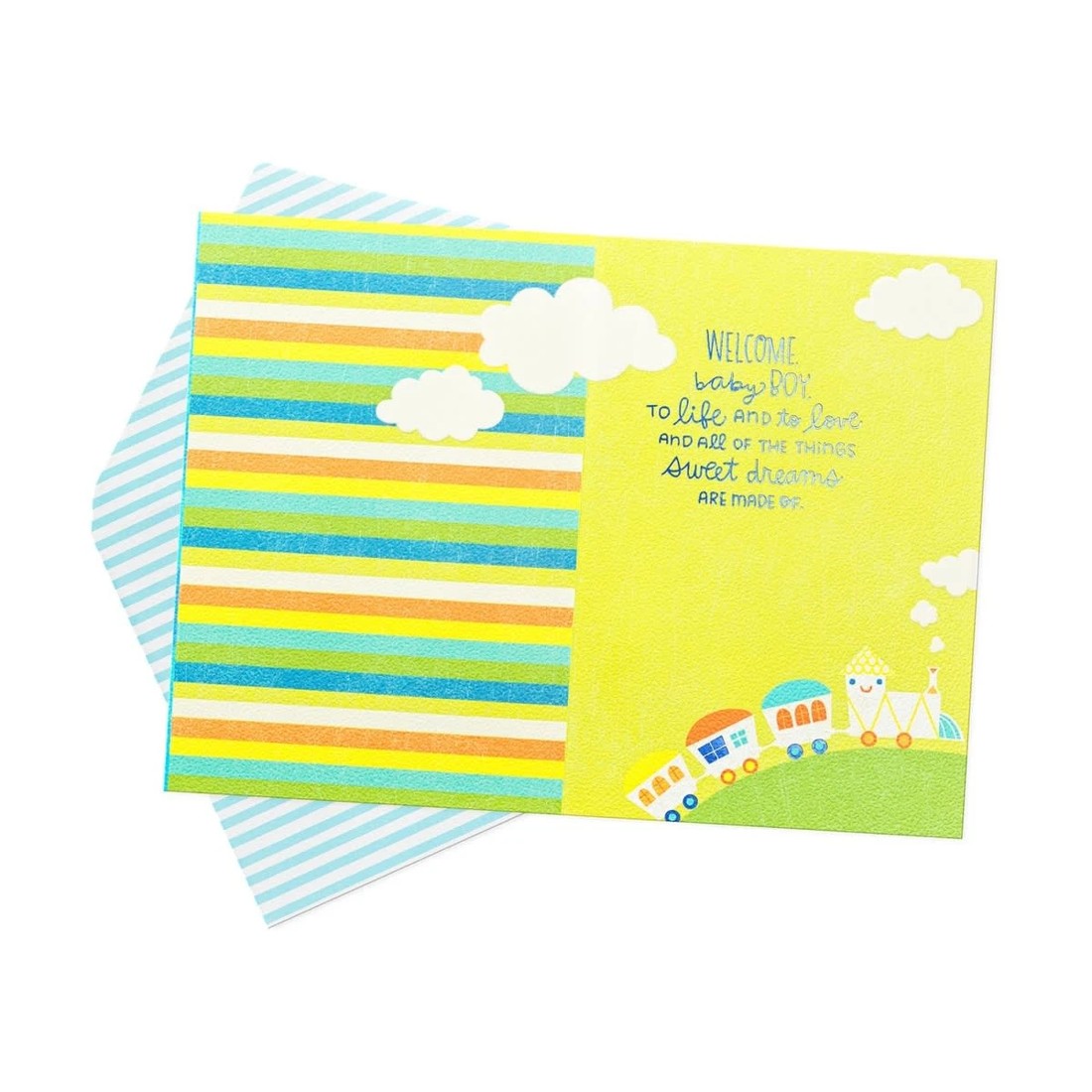 3 Hallmark Baby Card For Boy - Clouds, 3 of 3