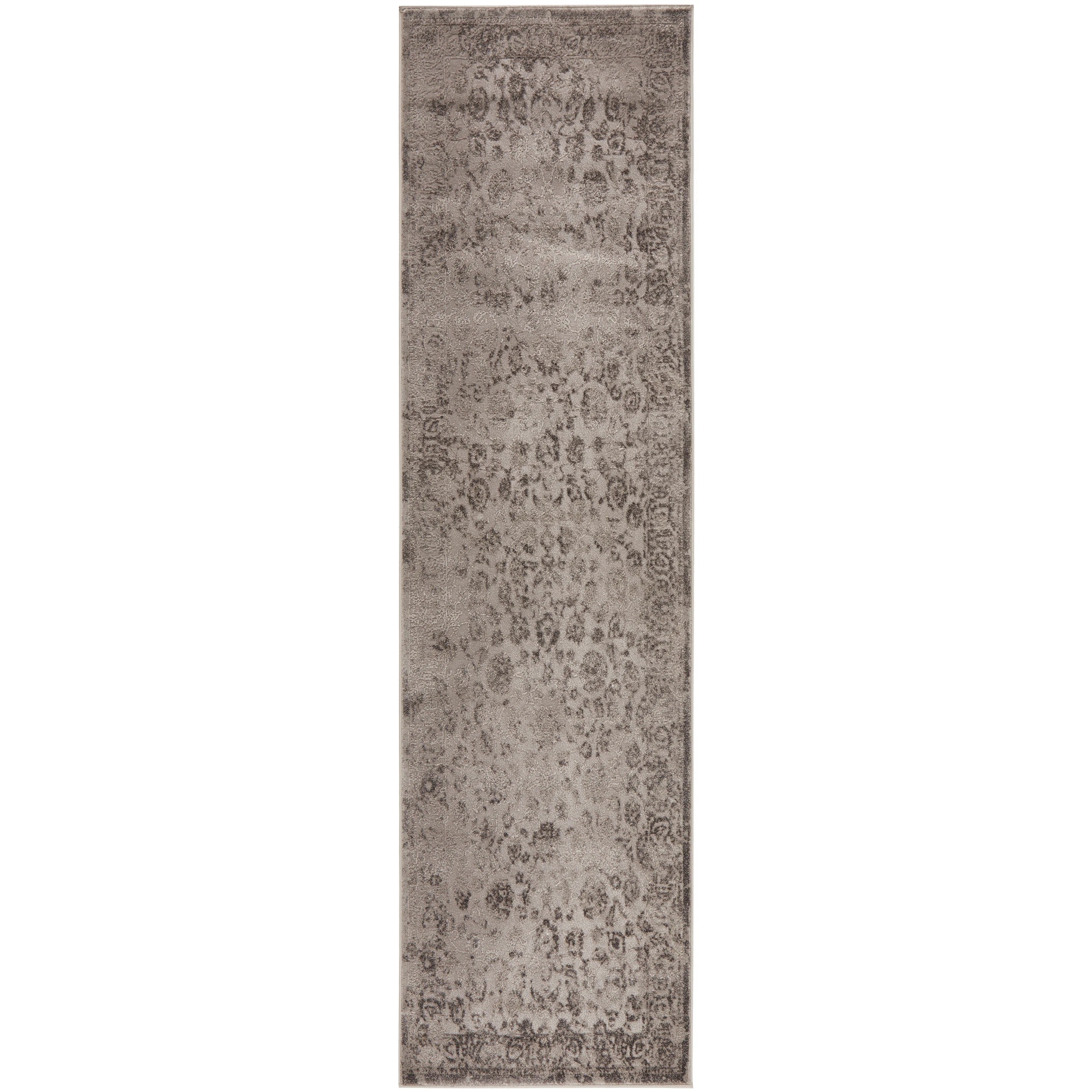 2 Common Ground Rugs Grandeur 111 Runner 300x80 cm Rug - Silver, 2 of 6
