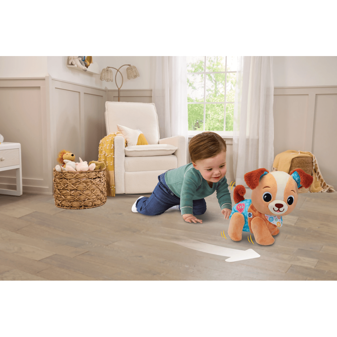 4 VTech Baby Walk & Wag Puppy, 4 of 5