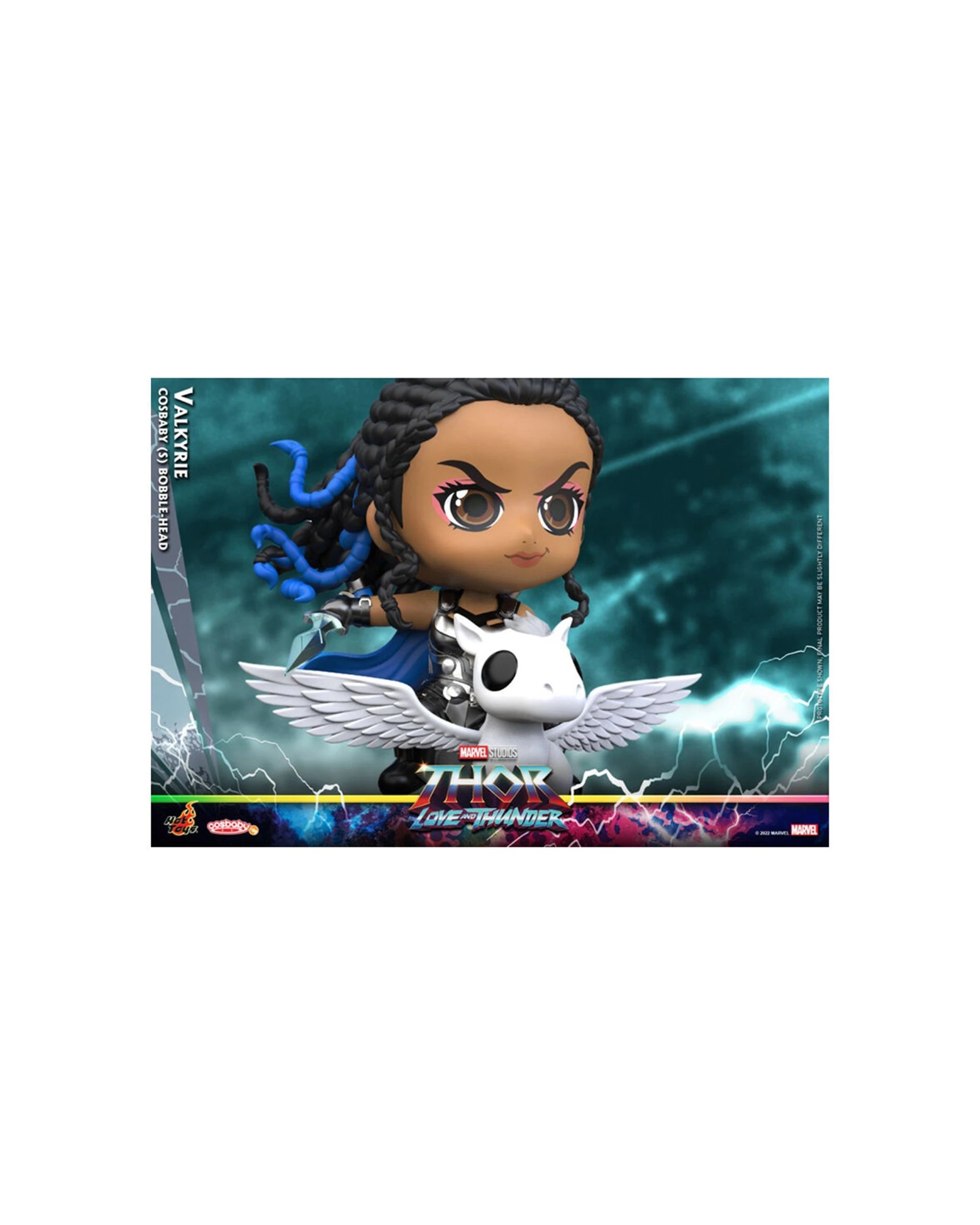 3 Thor 4 Love And Thunder Valkyrie Cosbaby Action Figure Marvel Collectible - Multi, 3 of 3