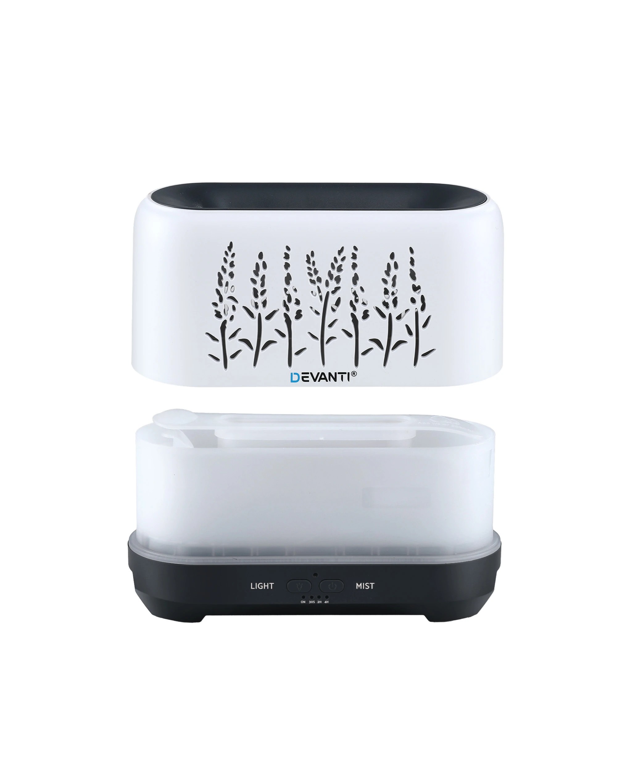 4 Devanti Aroma Diffuser Aromatherapy Flame 200ml - Multi, 4 of 7