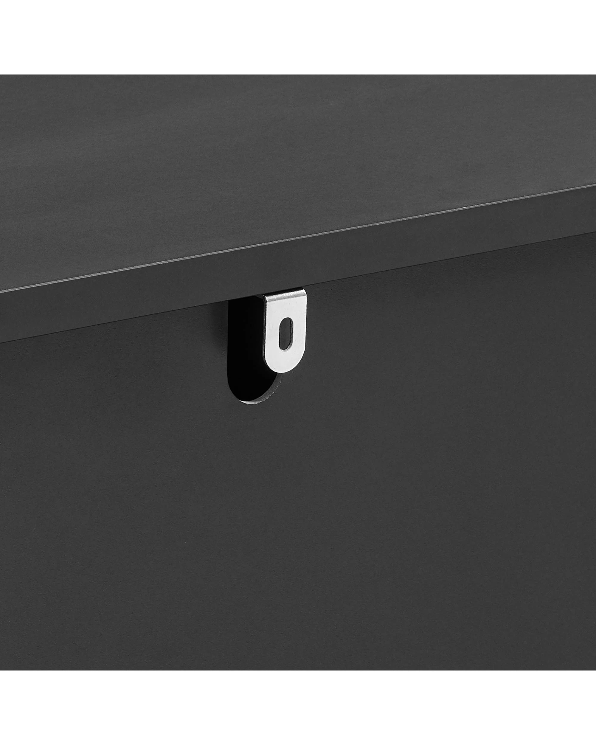 10 Kodu Tallboy Dresser Chest 7 Drawers - Black, 10 of 10