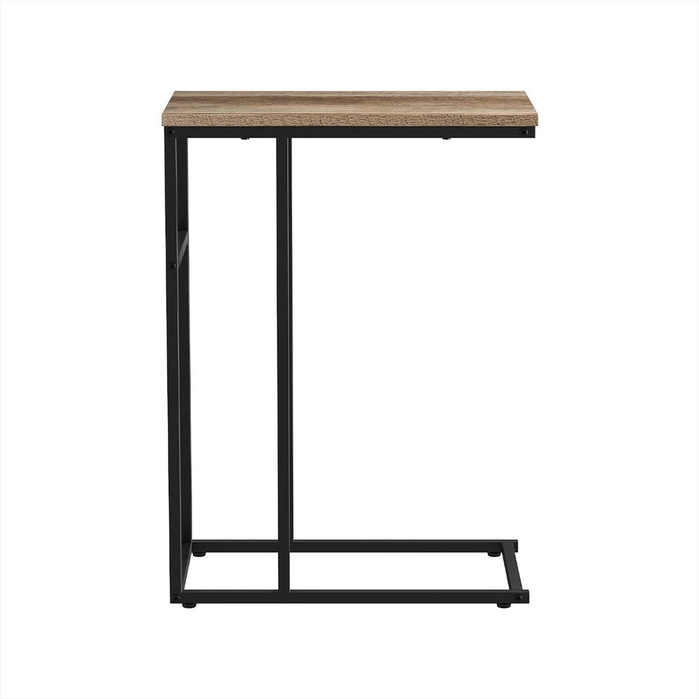 3 Artiss Coffee Table Side Table Walnut - Natural - Natural, 3 of 7