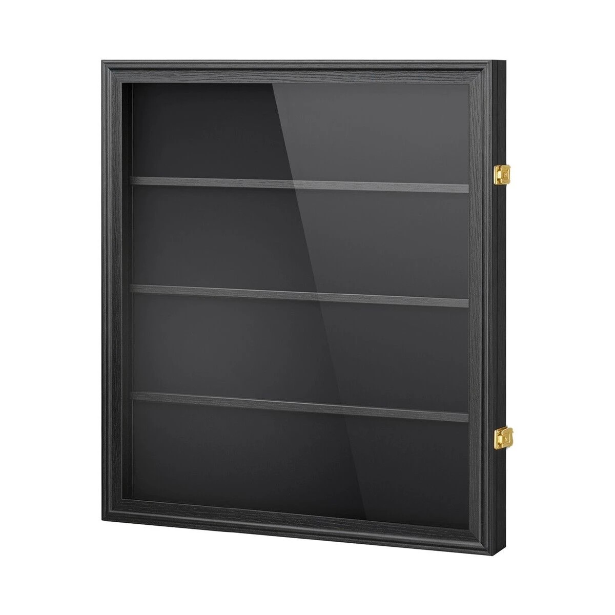 7 Ausway Graded Sports Card Display Case Lockable Wall Cabinet for Football Basketball Hockey Trading Cards, 7 of 7