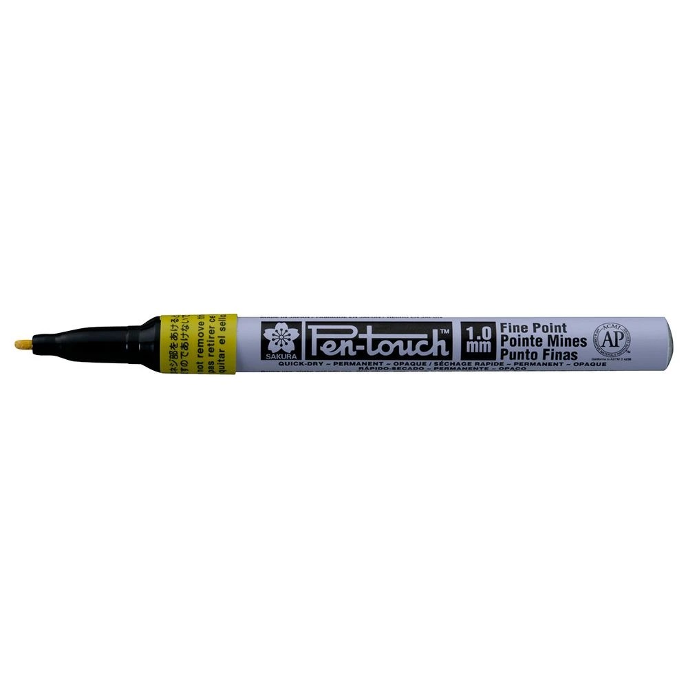 2 Sakura Pen-touch Paint Marker 1mm Yellow, 2 of 5