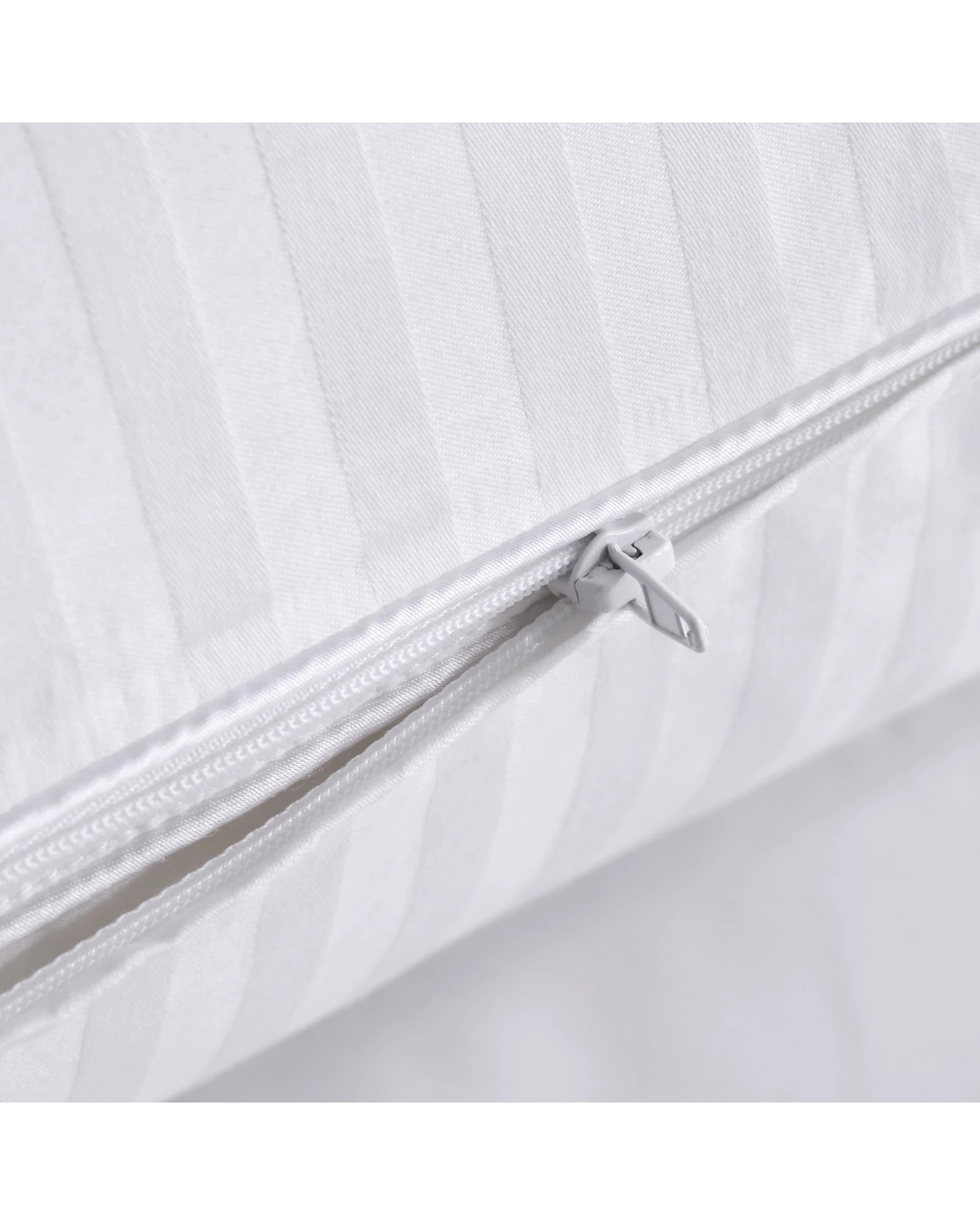 3 Dreamaker Premium 100% Cotton European Pillow Protector Twin Pack 65x65cm - White, 3 of 4
