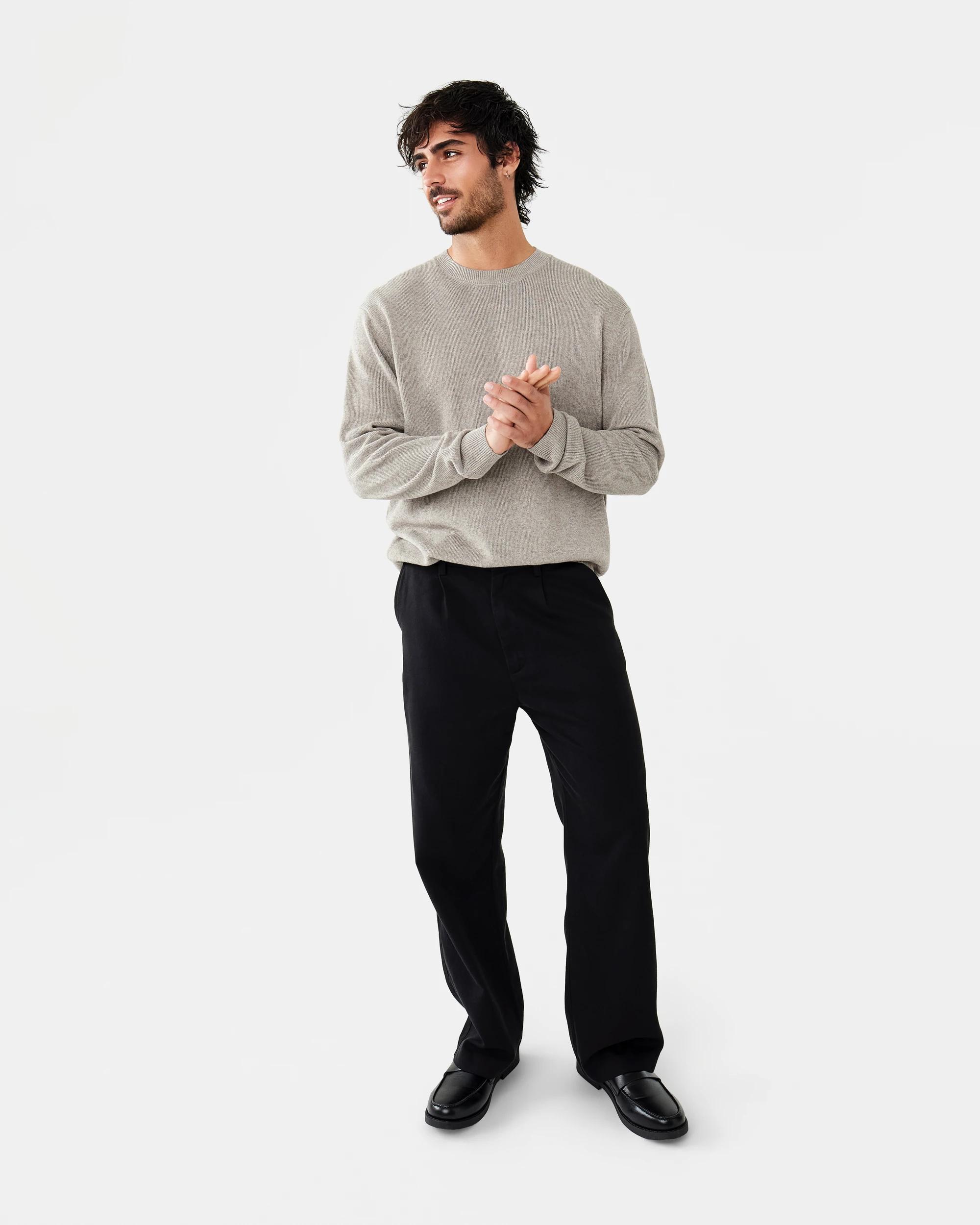 2 Lightweight Knit Jumper Bge Otml, 2 of 7