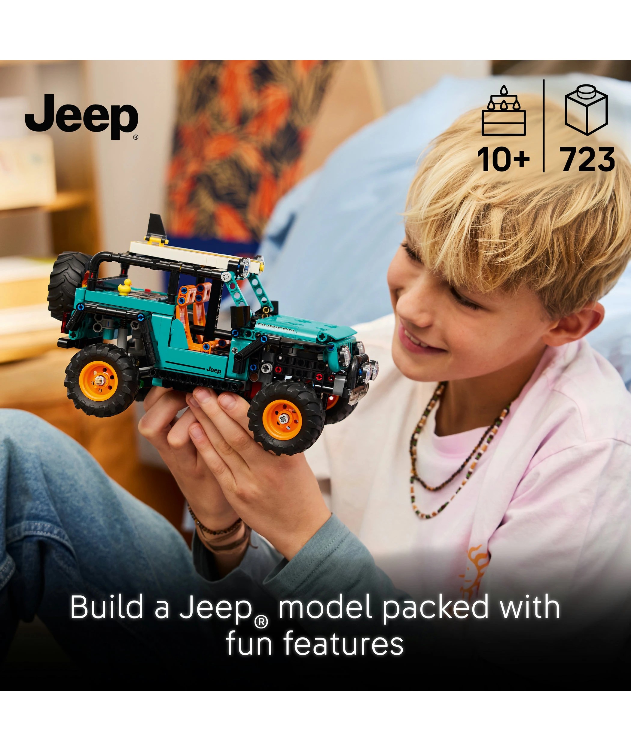 3 LEGO Technic Jeep Wrangler Rubicon SUV 42227, 3 of 10