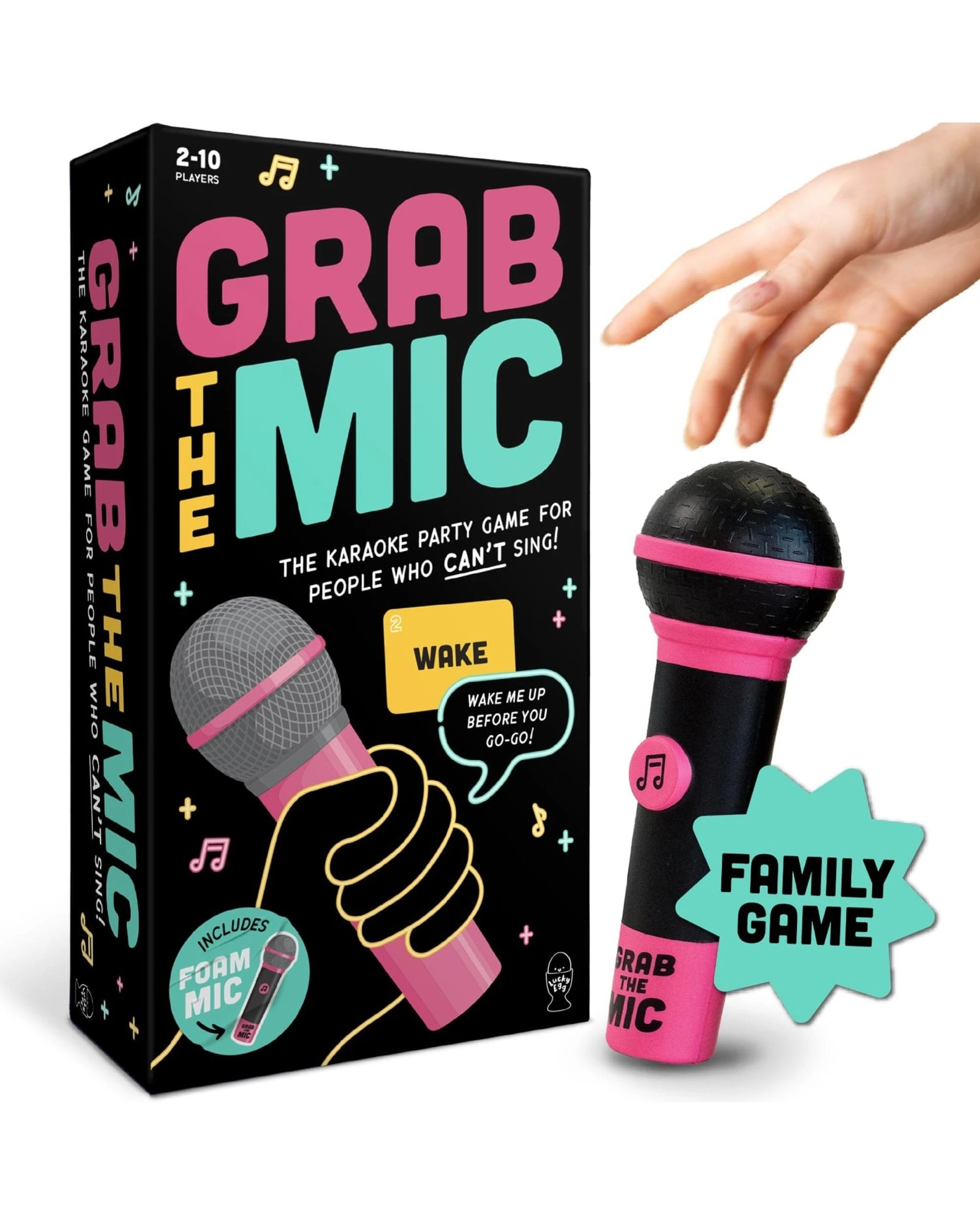 1 Lucky Egg Grab The Mic Party Game, 1 of 5