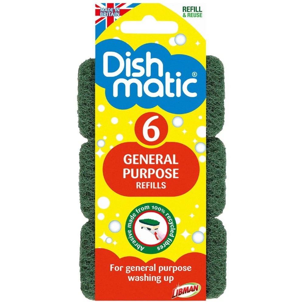 1 Dishmatic General Purpose Refill 6 Pack, 1 of 1