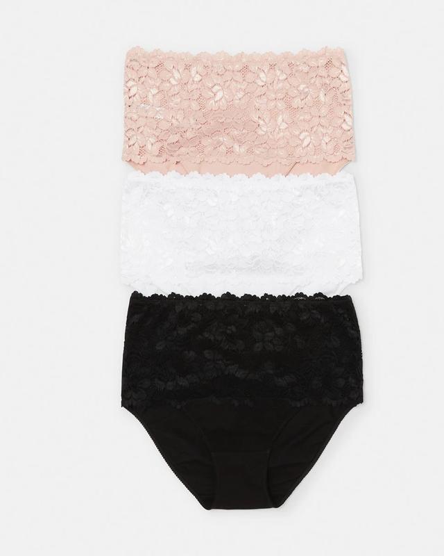 3 Pack Lace Front Full Br