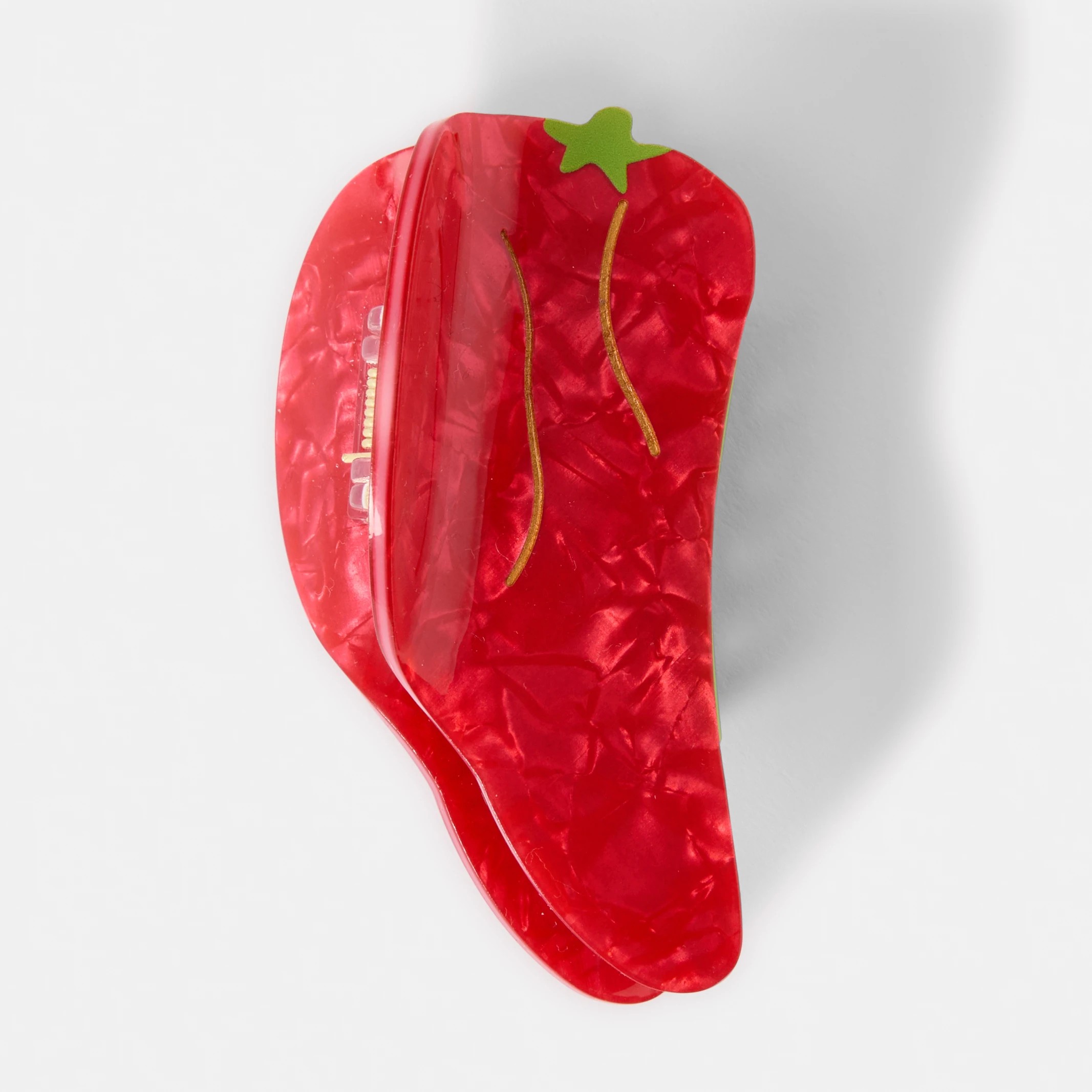 1 Red Chilli Claw Hair Clip, 1 of 4
