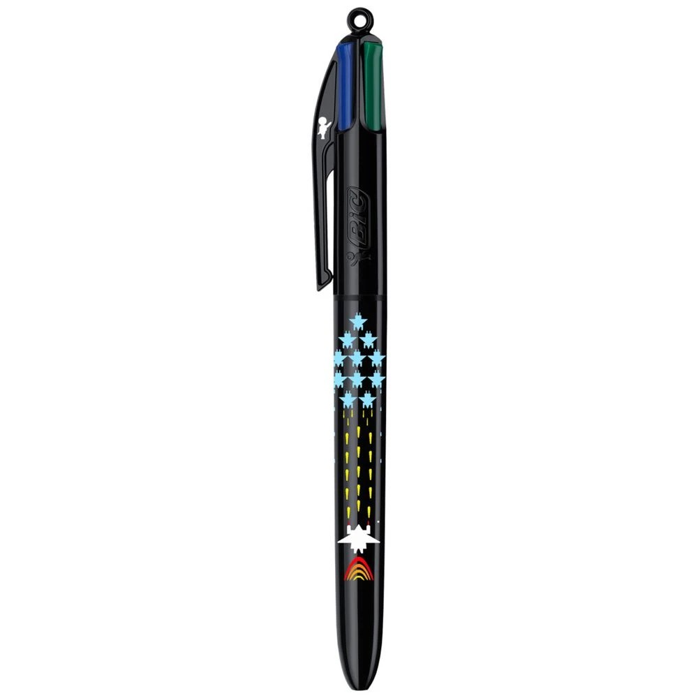 4 Bic 4-Colour Ballpoint Pen Game On 3 Pack, 4 of 6