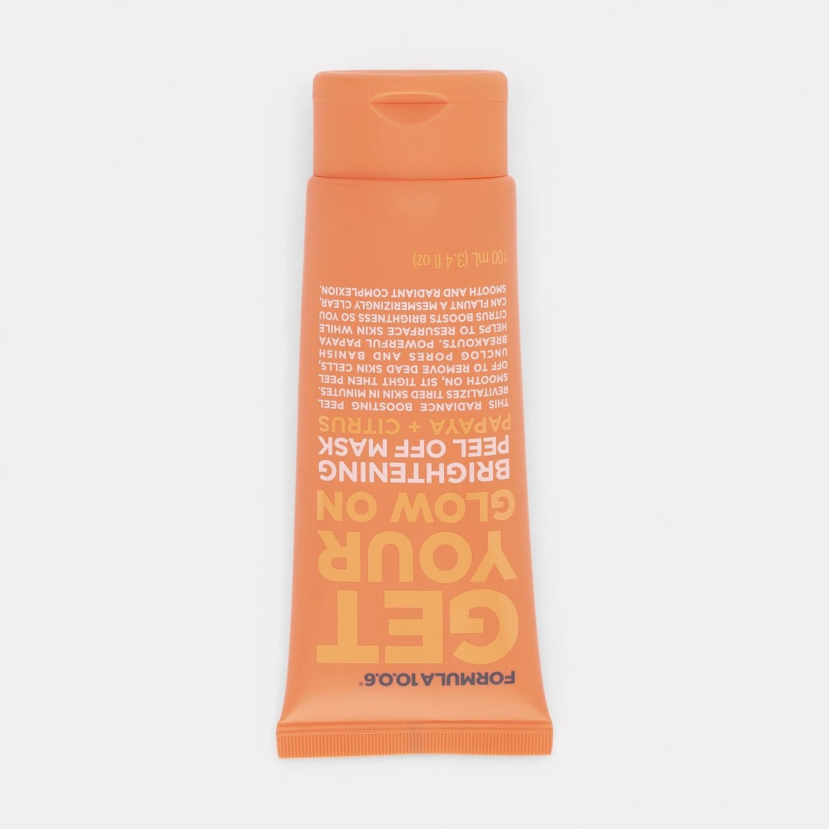 5 Formula 10.0.6 Get Your Glow On Brightening Peel Off Mask 100ml - Papaya & Citrus, 5 of 5