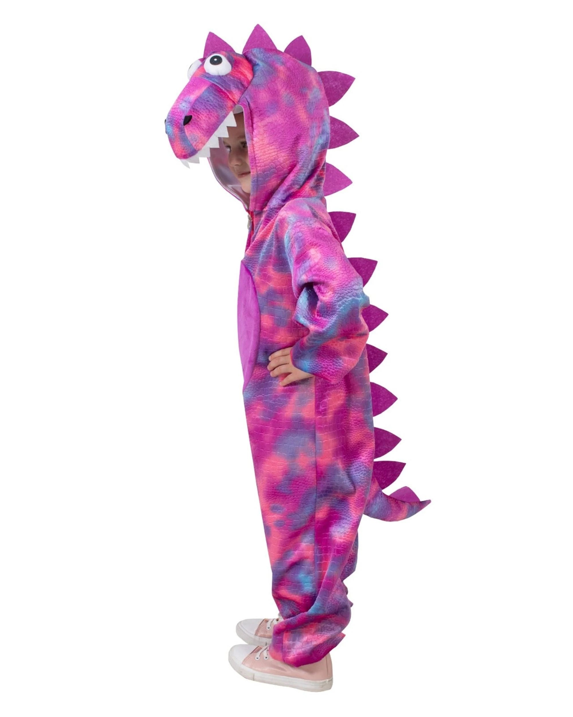 4 Roarin' Rex Pink Dinosaur Costume Size 1-2 Years, 4 of 6
