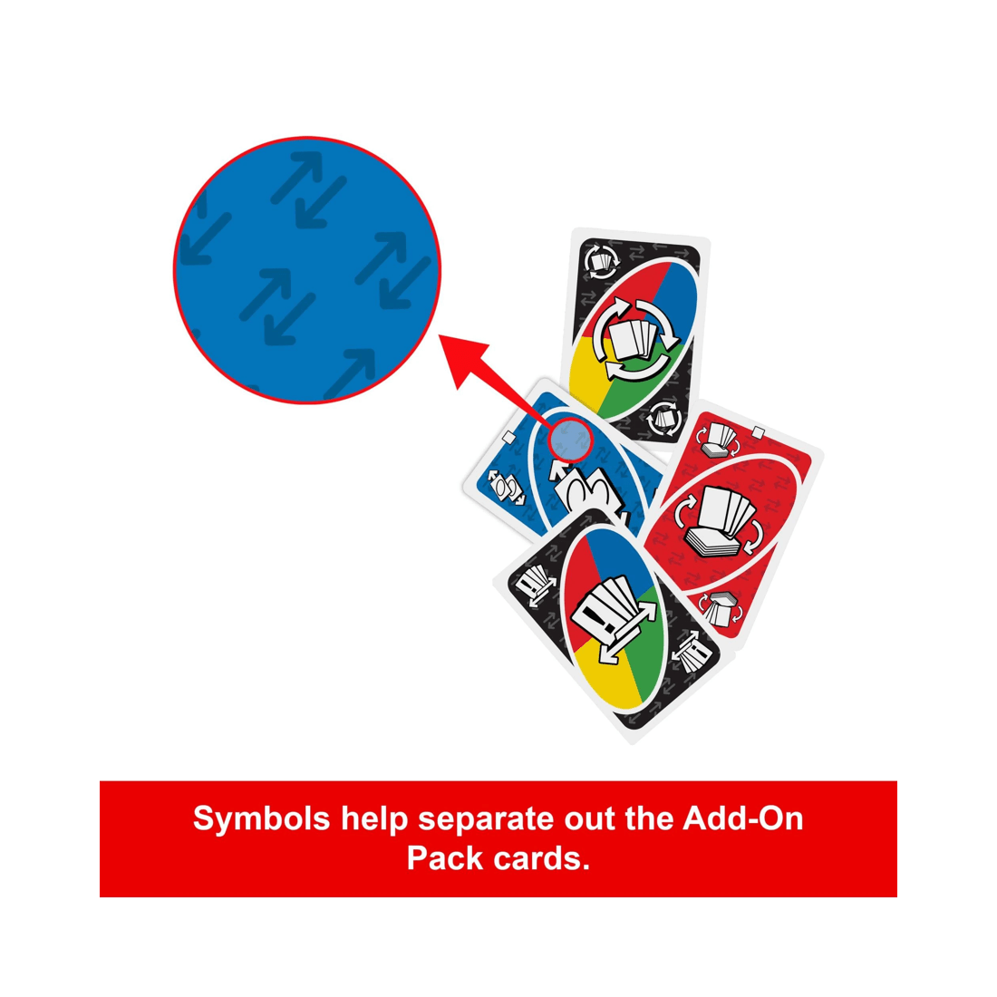 3 Mattel Games UNO Add-On Packs Swap Pack Card Game, 3 of 6