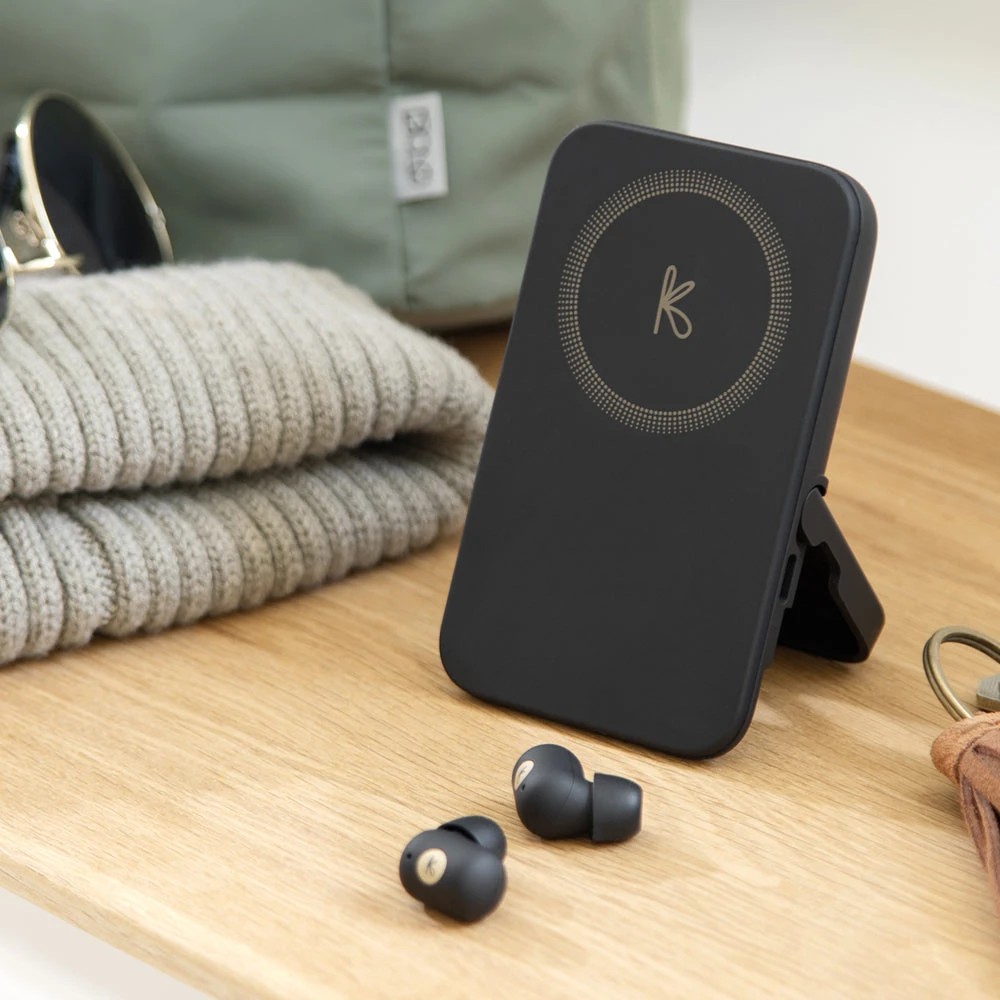 3 Kreafunk Tocharge Go Powerbank + Earbuds - Black - Black, 3 of 5