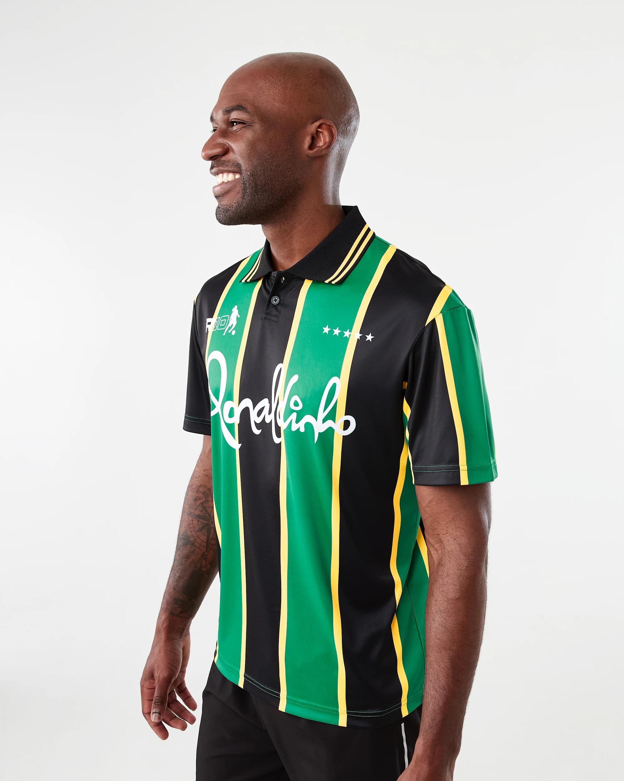 2 Ronaldinho Adult Jersey Black, 2 of 8