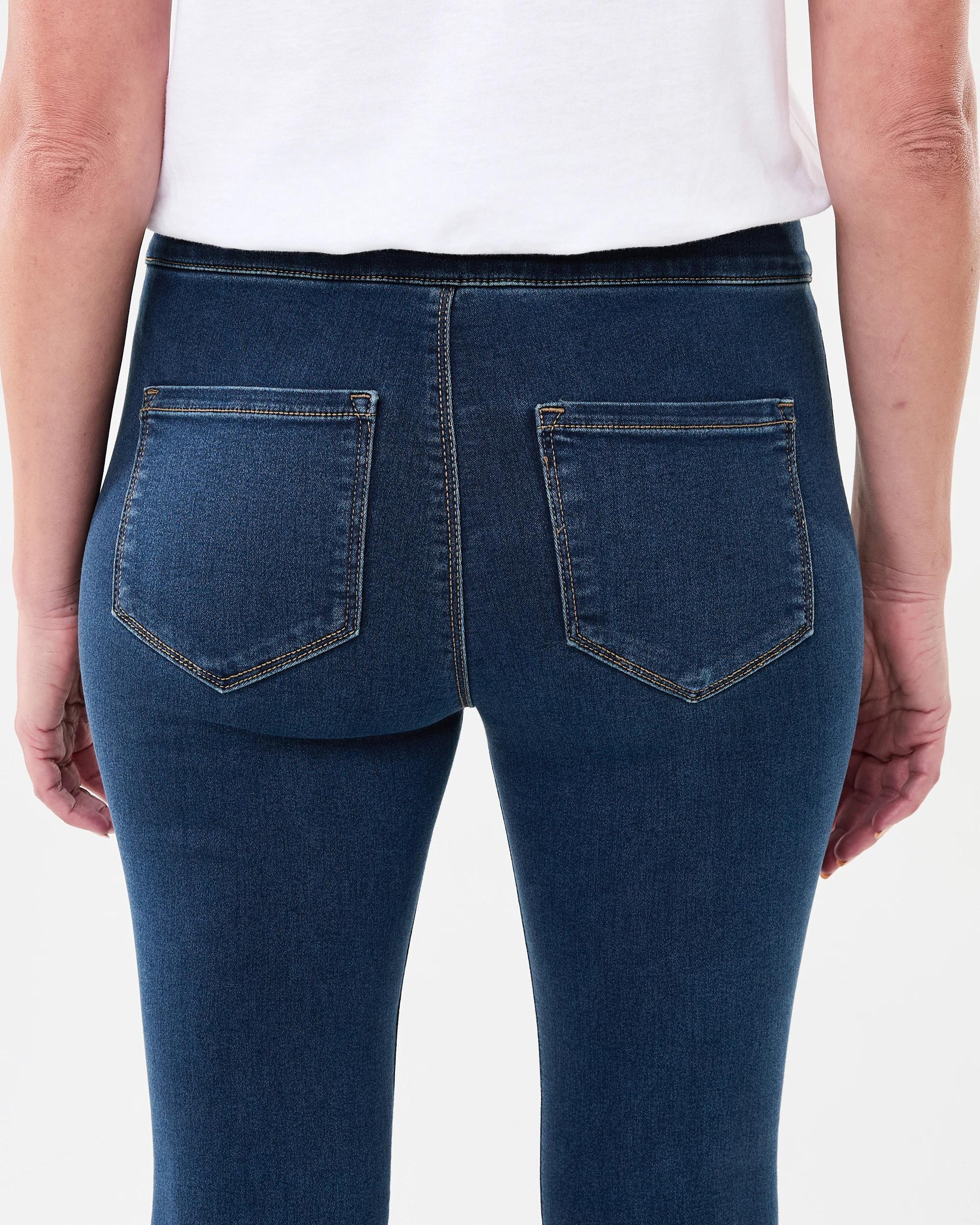 5 Flare Denim Jeggings DARK WASH, 5 of 7