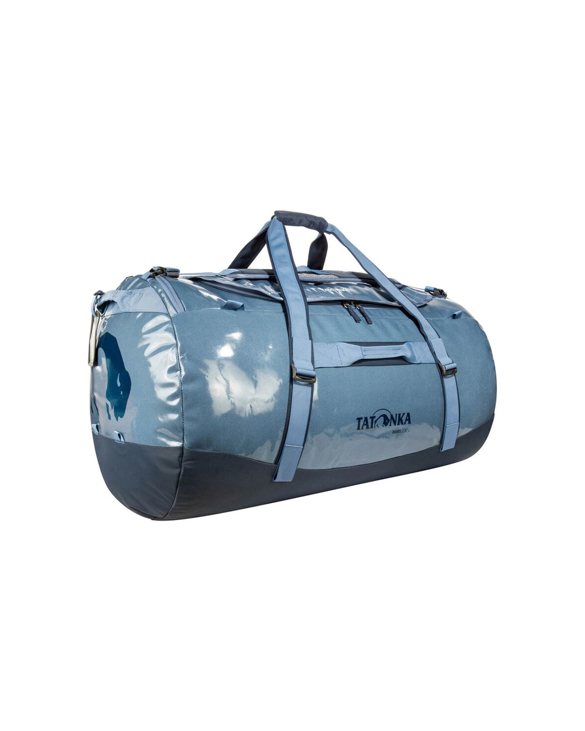 1 Tatonka Nylon Barrel Duffel Outdoor Travel Bag XXL 130L Water Resistant - Blue, 1 of 10