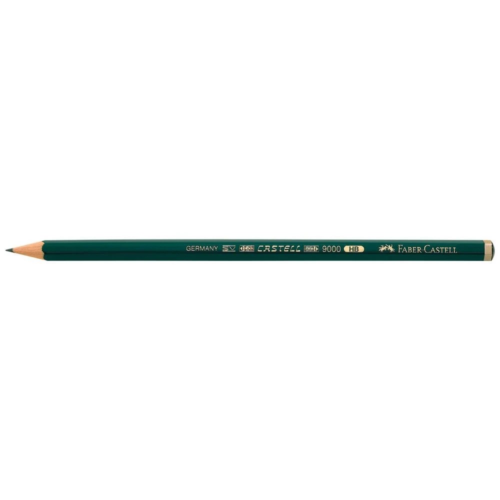 1 Faber-Castell 9000 Art Pencil HB, 1 of 1