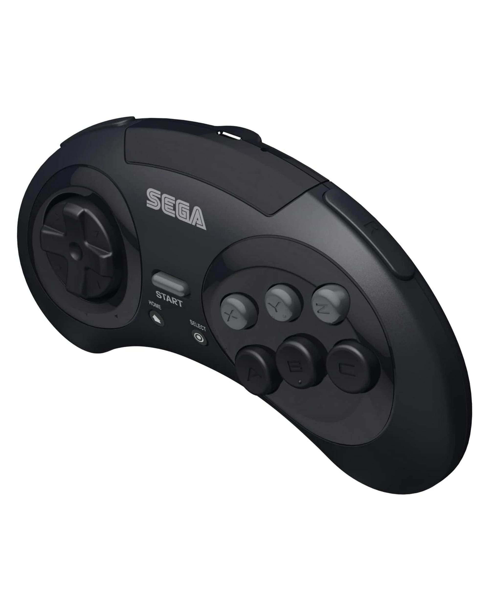 4 SEGA Genesis 8-button Arcade Pad Wireless 2.4ghz Gamepad For PC and Mac - Black, 4 of 7