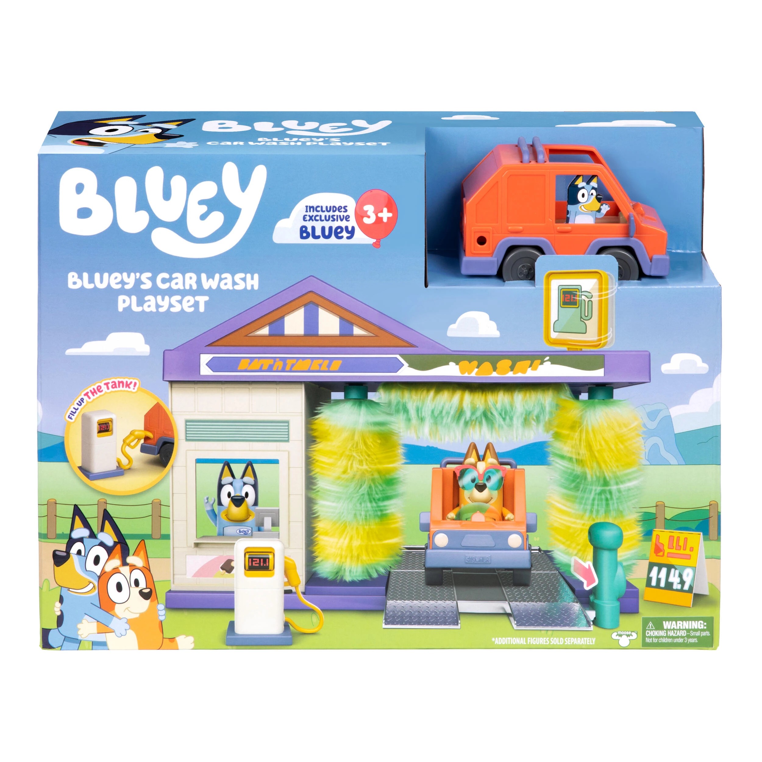 2 Bluey Car Wash Playset, 2 of 8