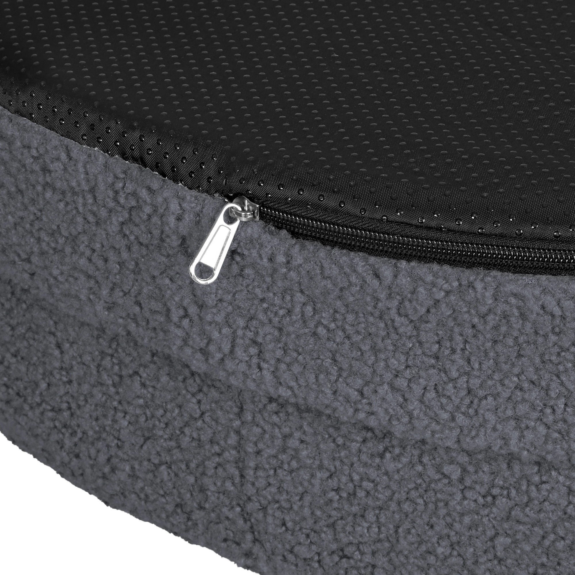 4 Pawz Washable Round Pet Bed  XL - Grey, 4 of 9