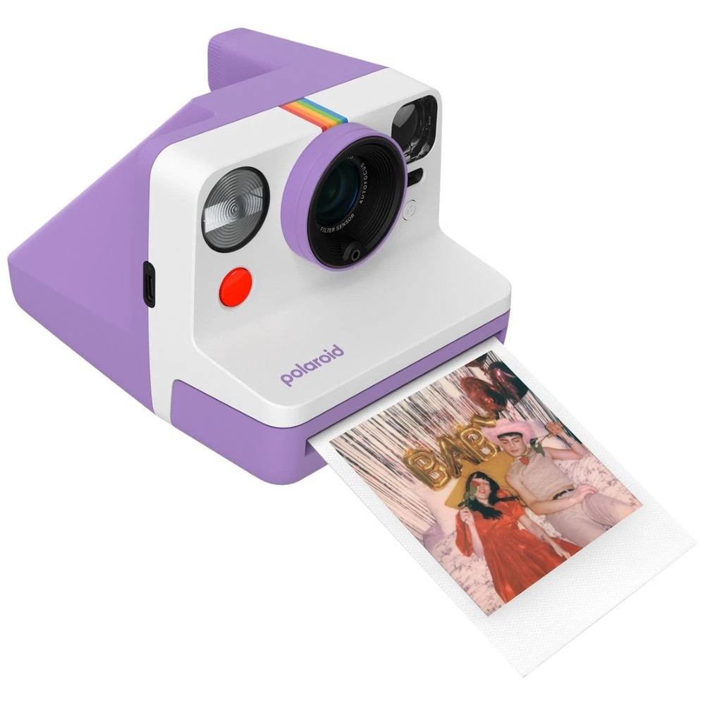 2 Polaroid Now 3 Instant Camera Purple, 2 of 3