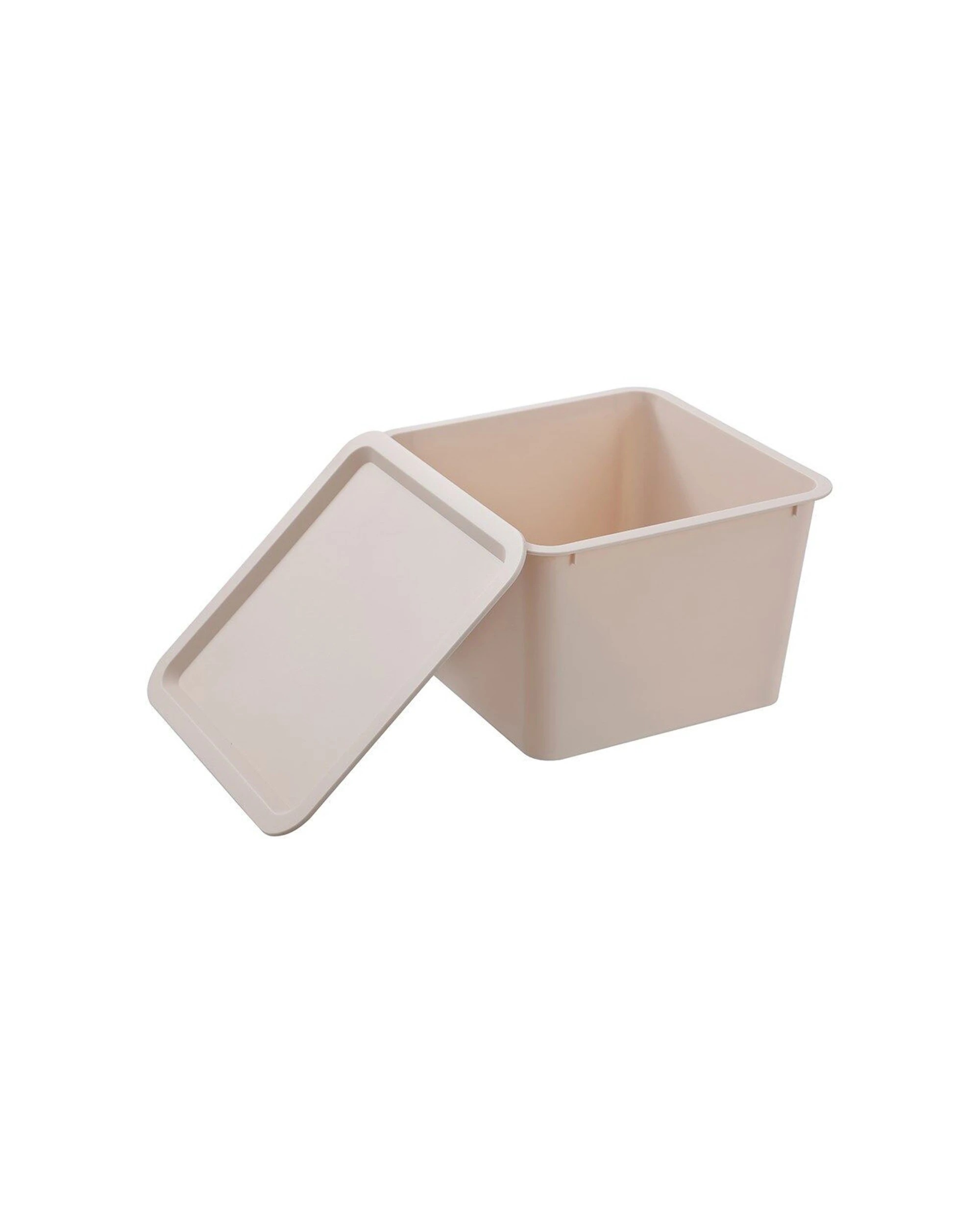 9 Boxsweden Stackable Square Tidy Storage Box With Lid 27cm 12L - Assorted, 9 of 9