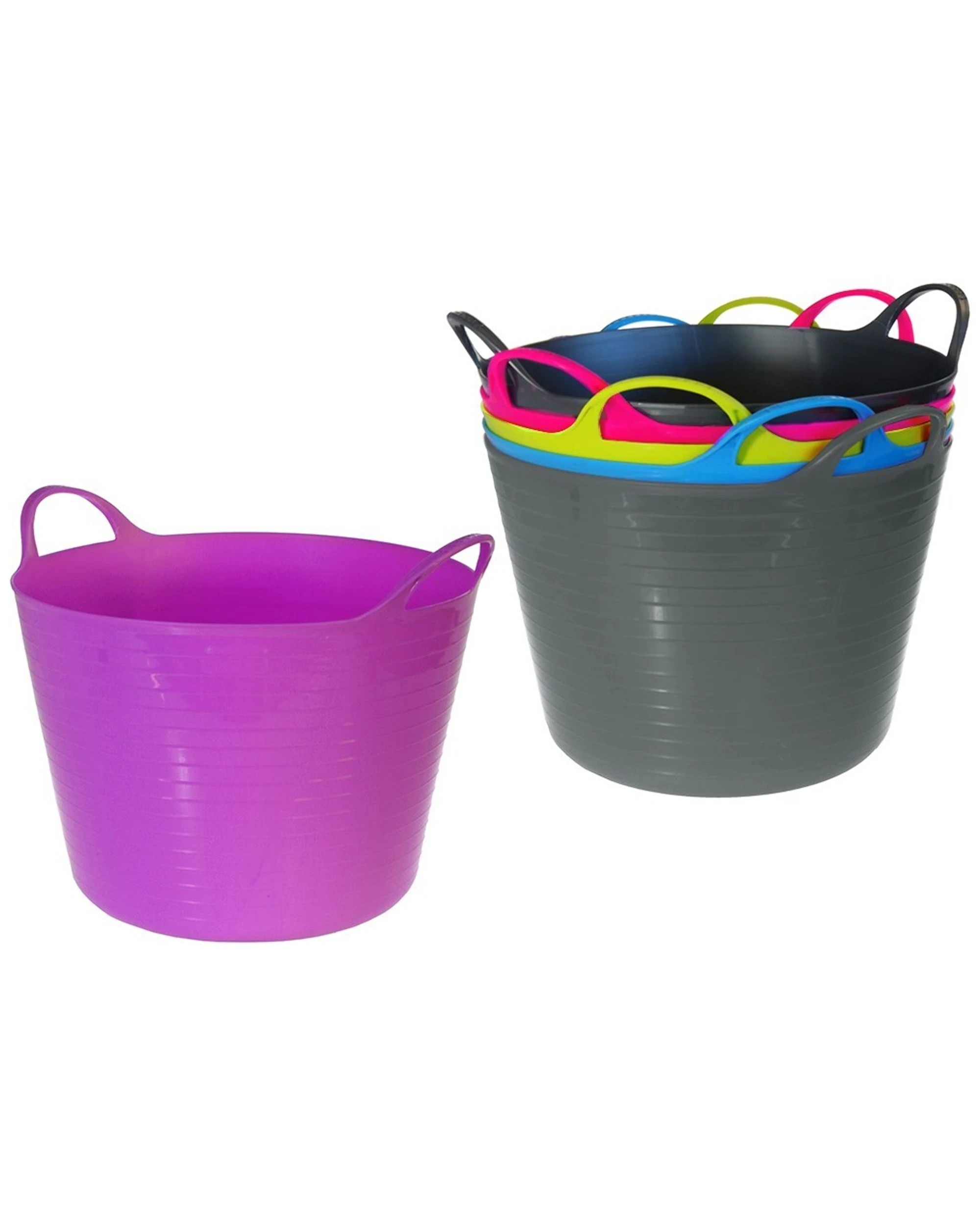 3 Boxsweden 2PK Boxsweden Flexible Tub 42L Flexible Storage Tub Pack - Assorted, 3 of 5