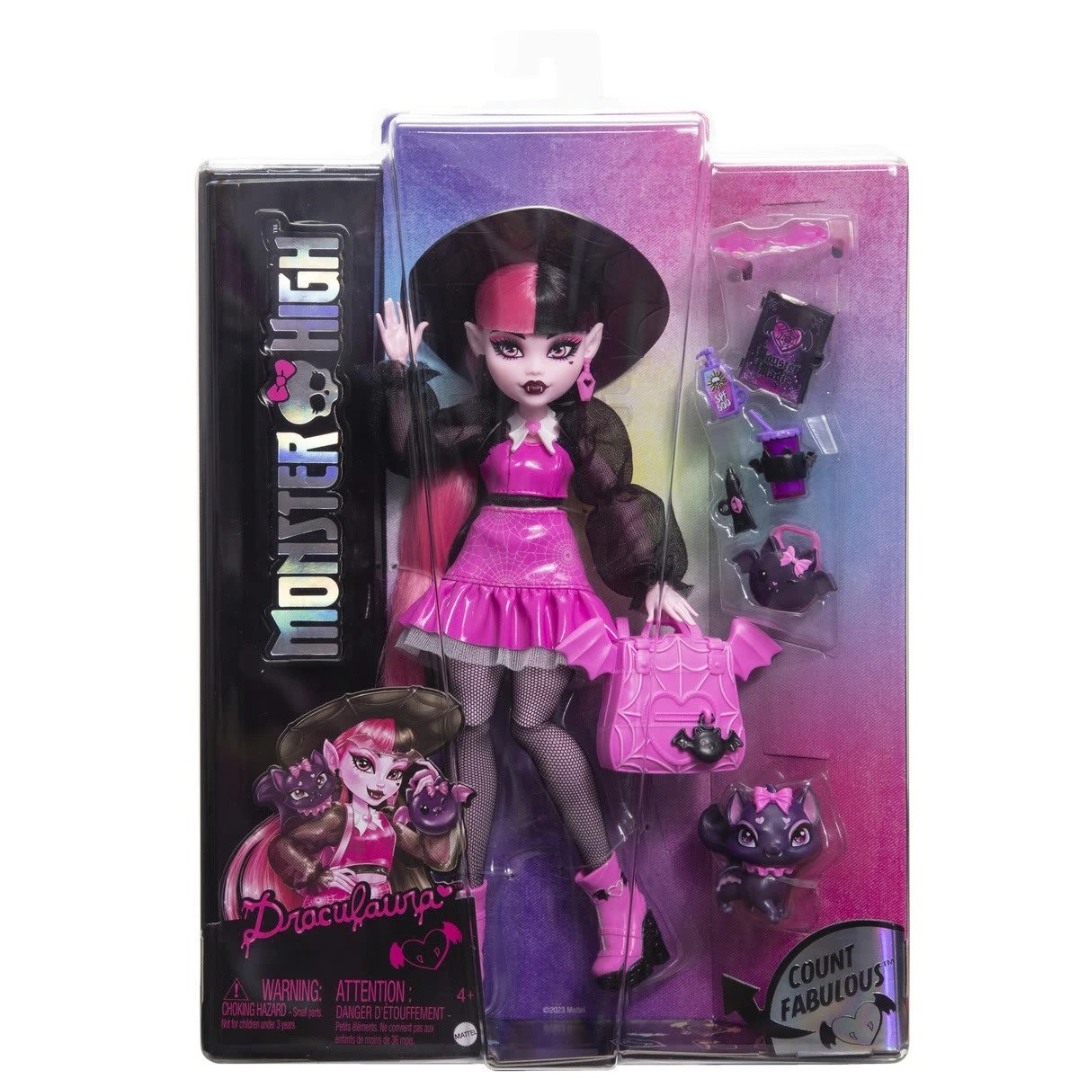 1 Monster High Draculaura Doll, 1 of 6