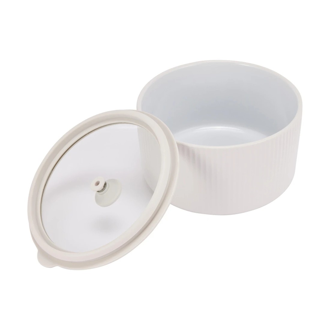 3 1.5L Porcelain Container with Glass Lid, 3 of 6