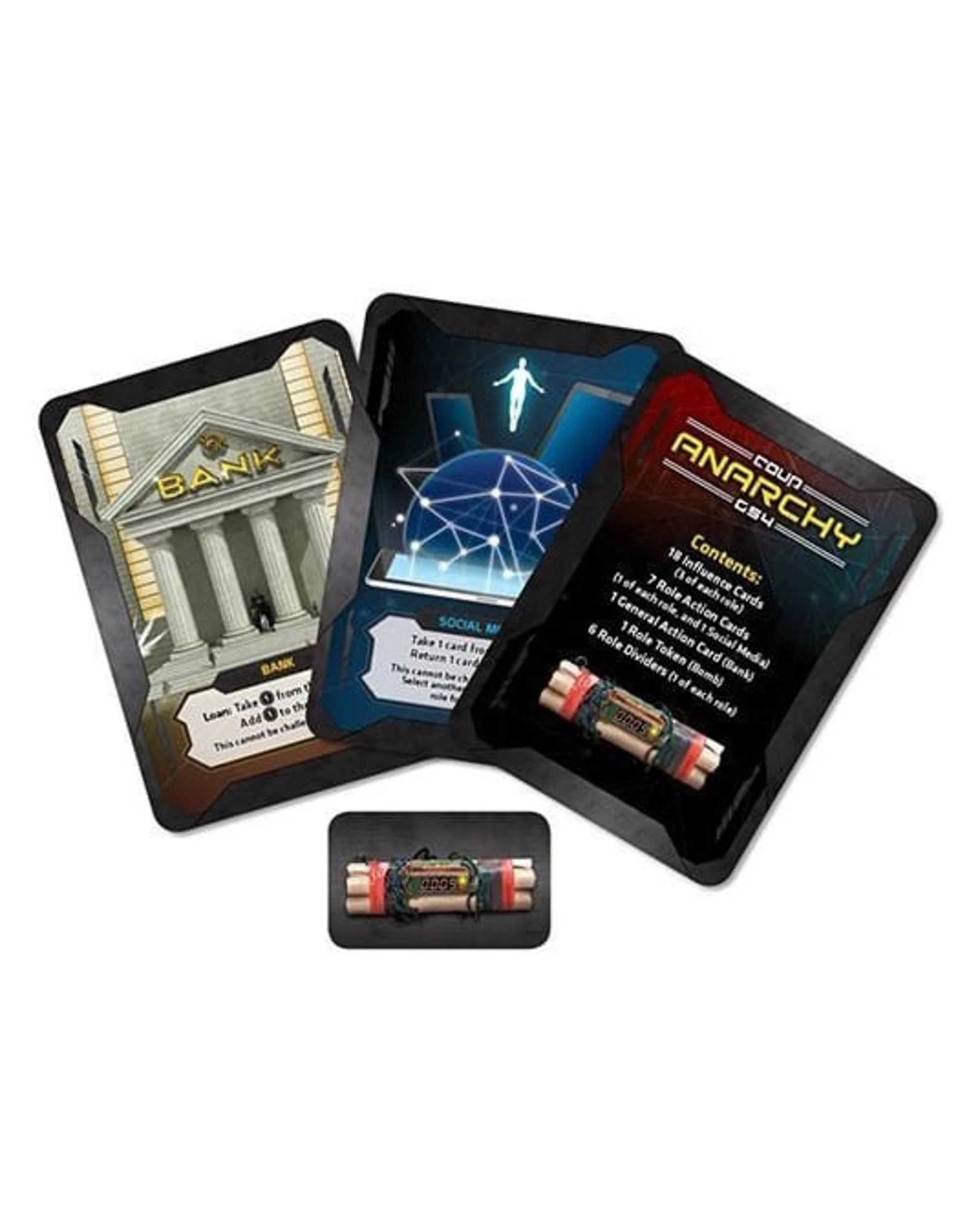 4 Coup Rebellion G54 Anarchy Expansion Card Game, 4 of 4
