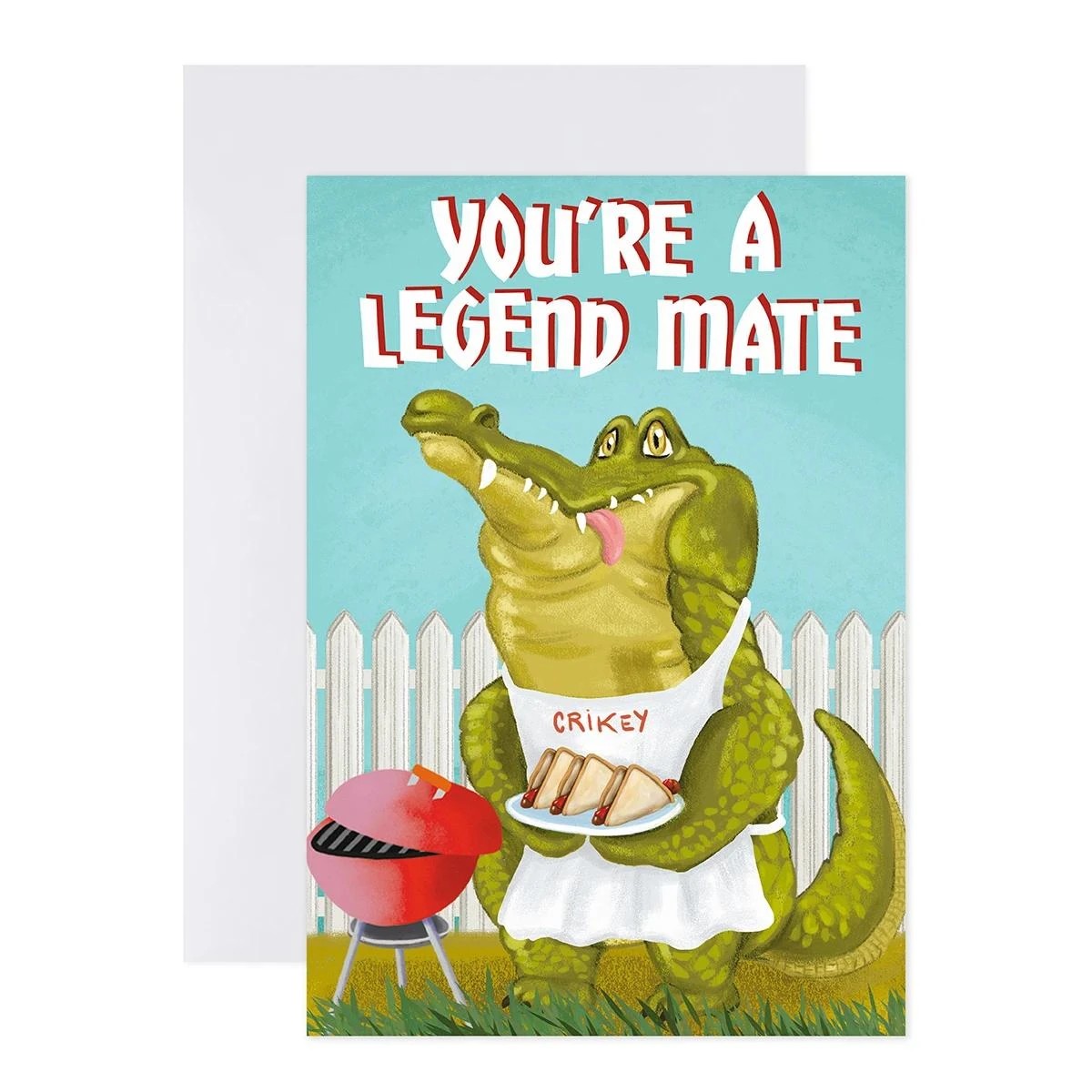 1 Connections From Hallmark Birthday Card - Legend Crocodile, 1 of 2