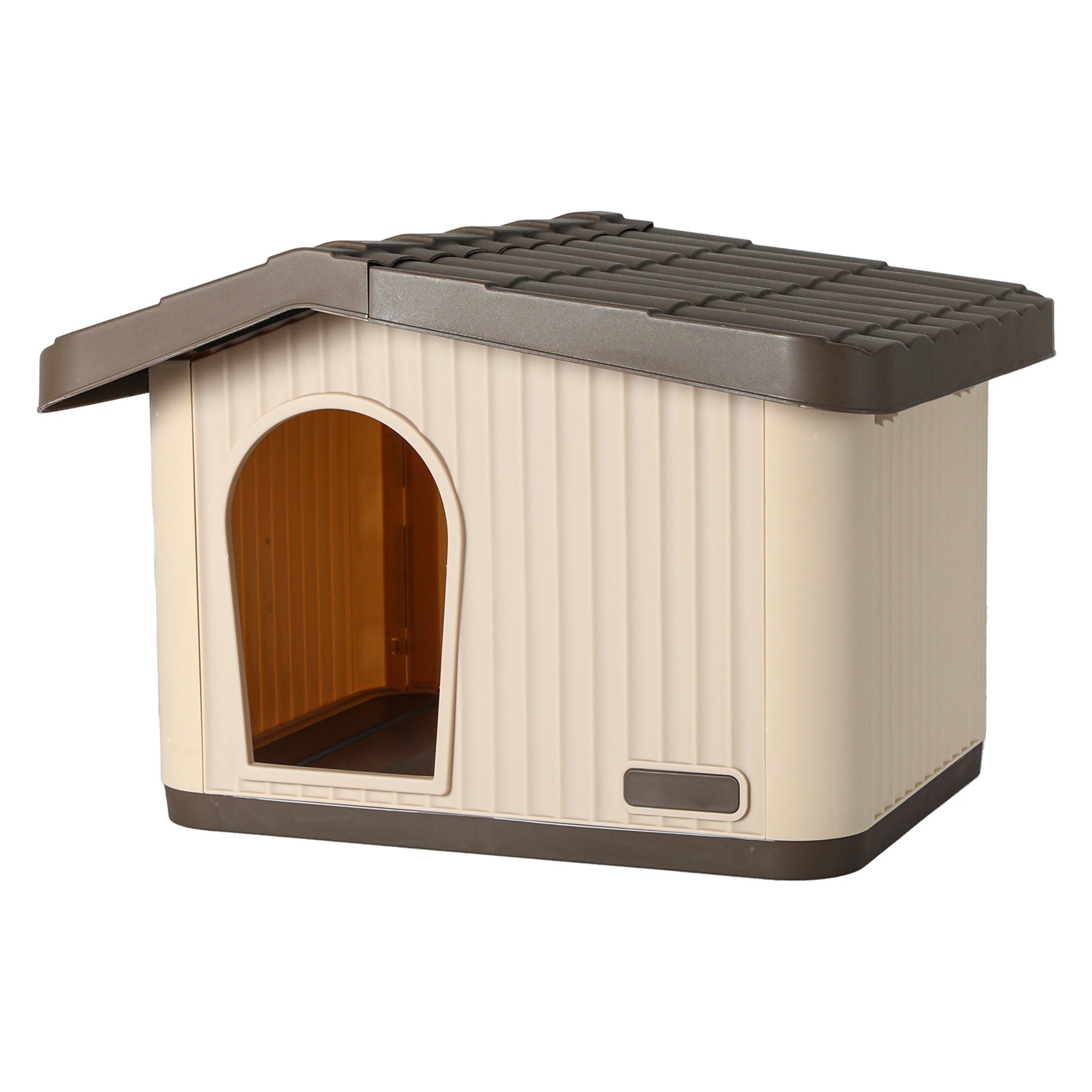 1 Pawz 75X64X52 Plastic Dog House For Small Medium Dogs, 1 of 9